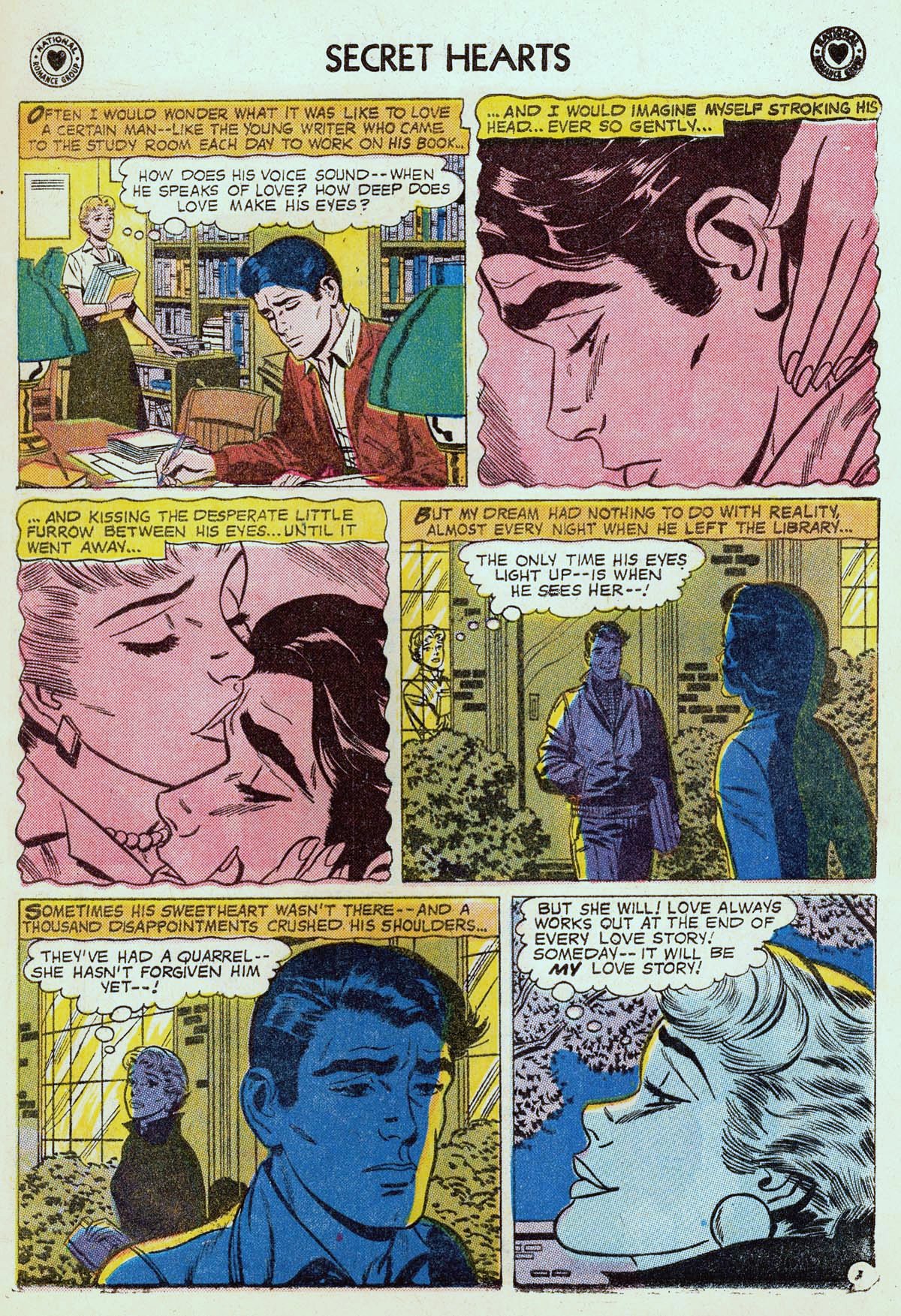 Read online Secret Hearts comic -  Issue #58 - 5