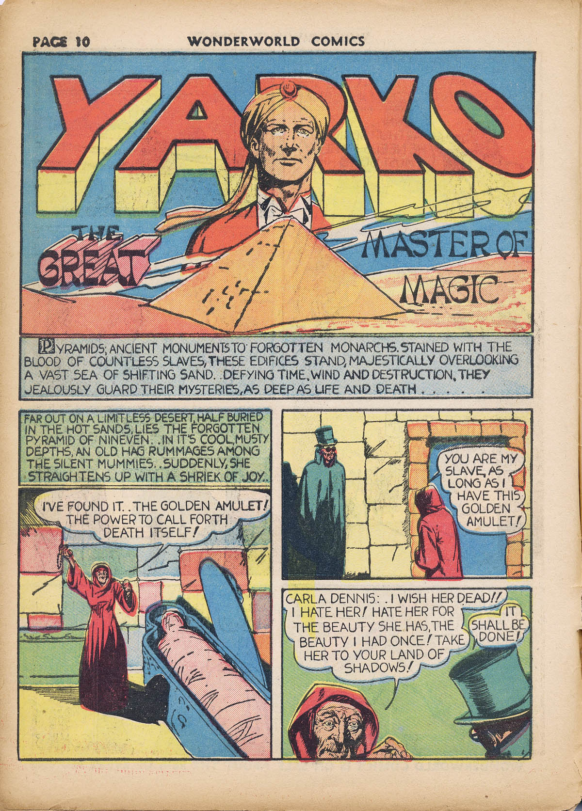 Read online Wonderworld Comics comic -  Issue #8 - 12
