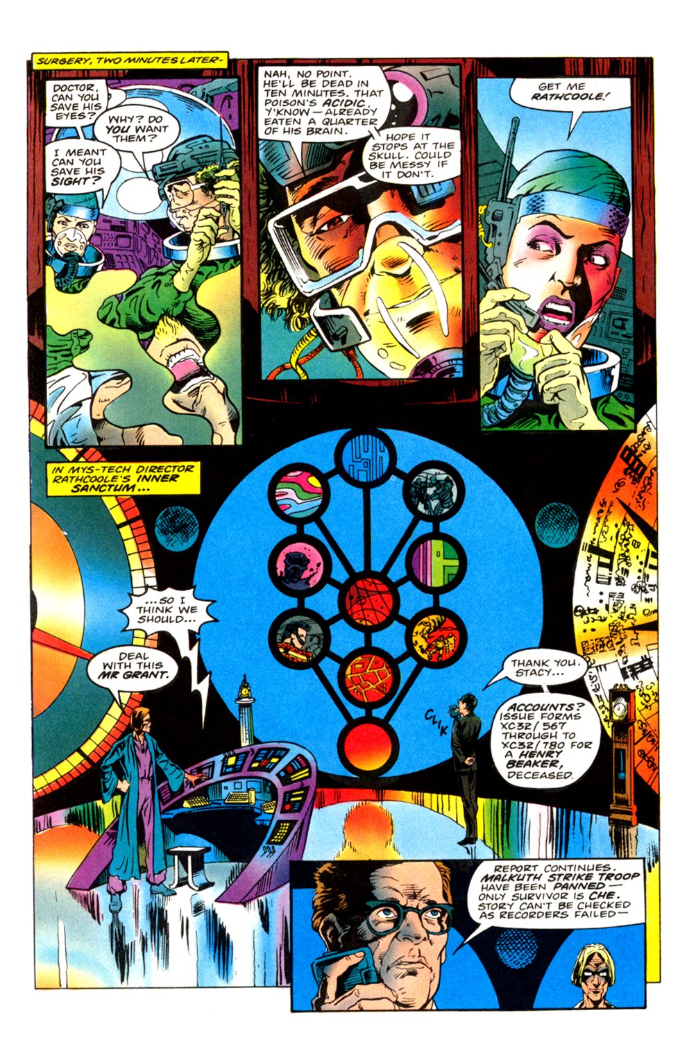 Read online Warheads comic -  Issue #2 - 21