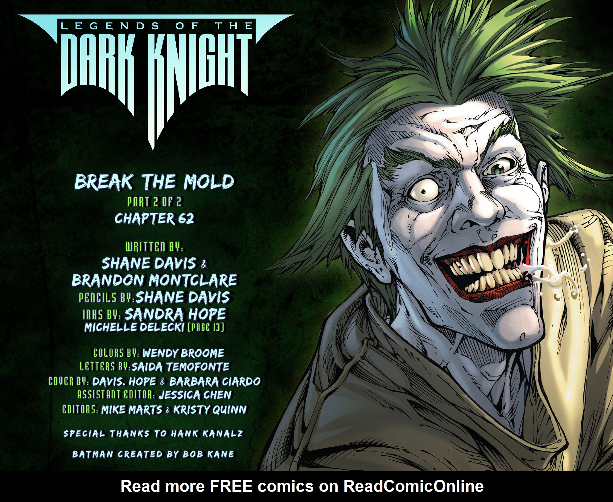 Read online Legends of the Dark Knight [I] comic -  Issue #62 - 2