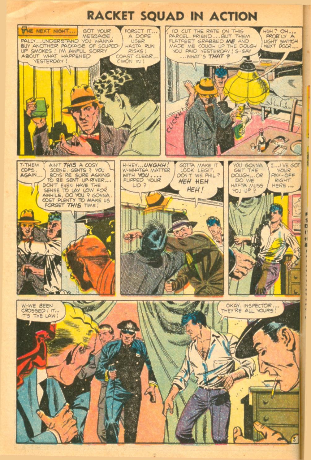 Read online Racket Squad in Action comic -  Issue #14 - 14