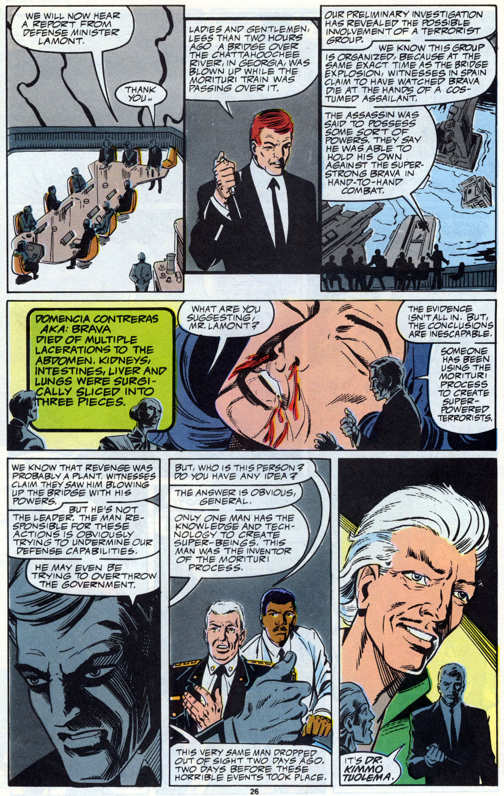 Read online Strikeforce: Morituri comic -  Issue #29 - 22