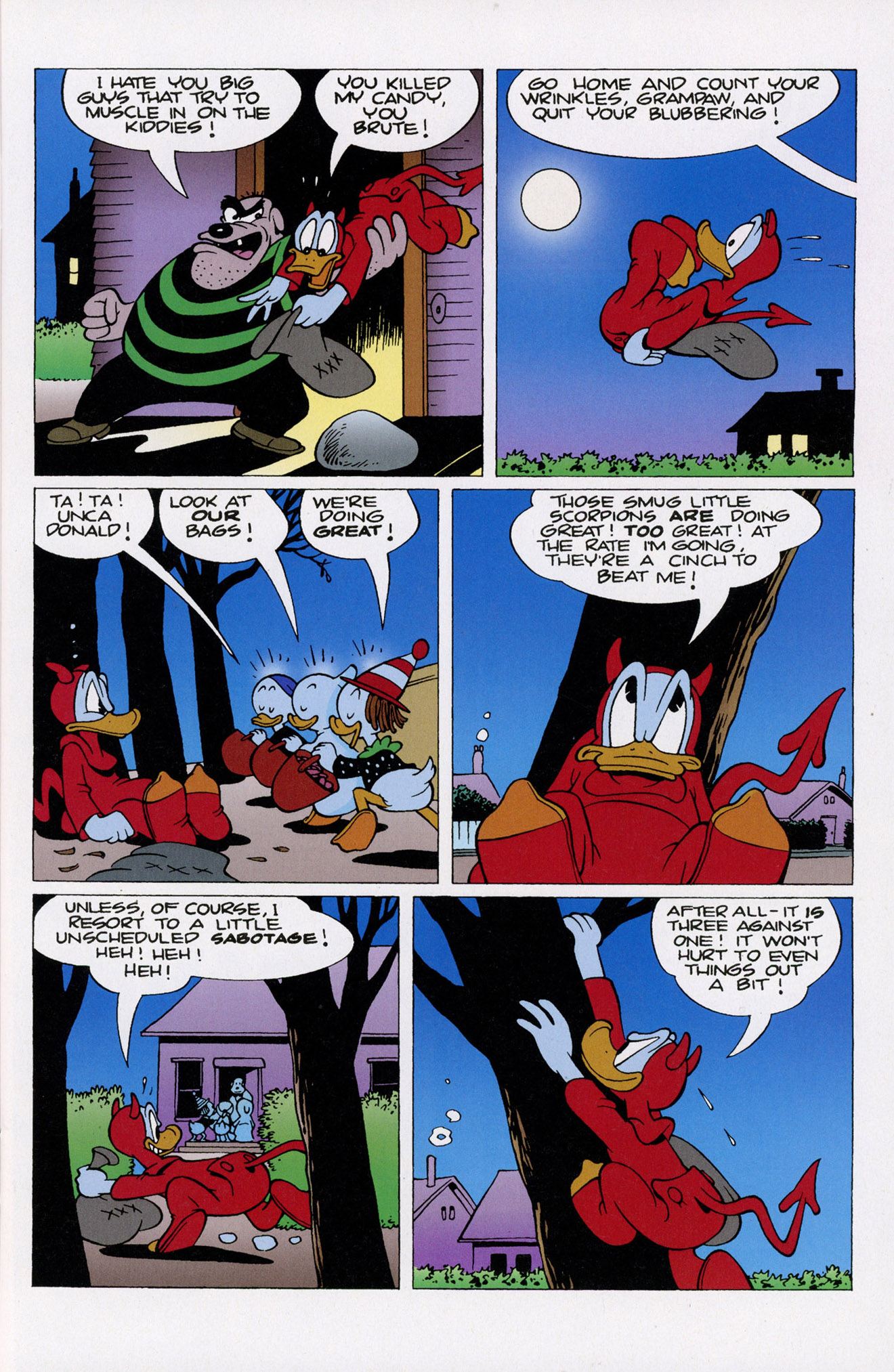 Read online Donald Duck's Halloween Scream! comic -  Issue #1 - 7