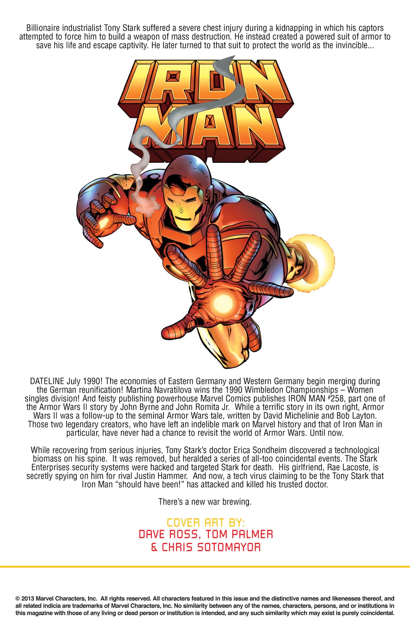Read online Iron Man (1968) comic -  Issue #258.2 - 2