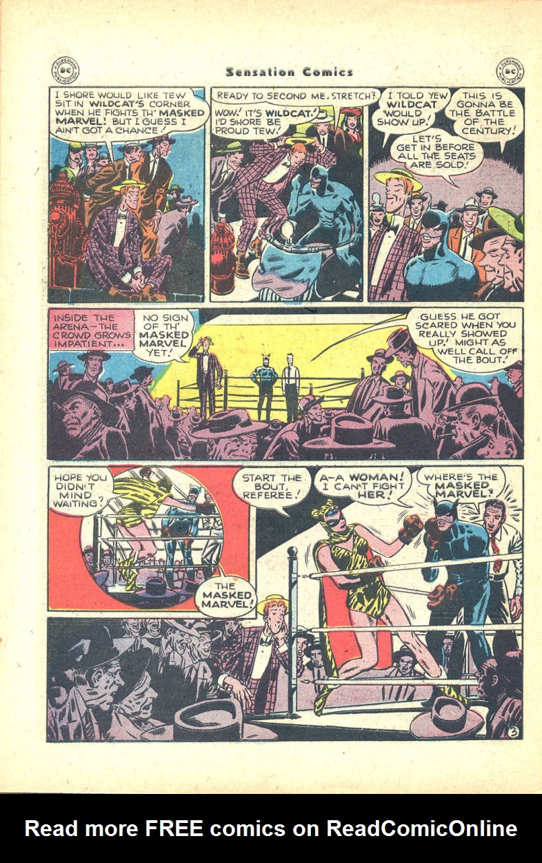 Read online Sensation (Mystery) Comics comic -  Issue #68 - 44