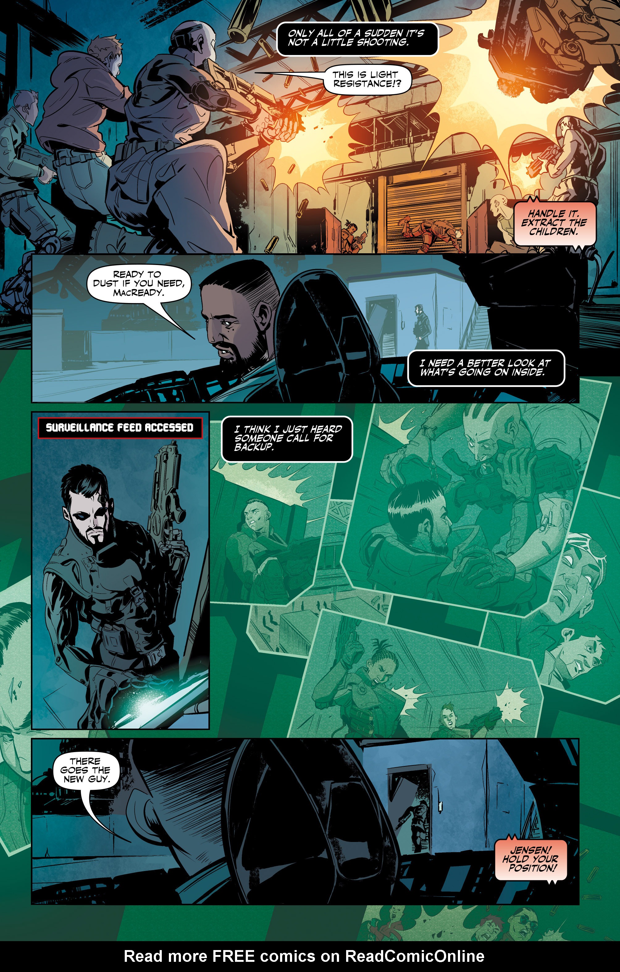 Read online Deus Ex: Children's Crusade comic -  Issue #1 - 8