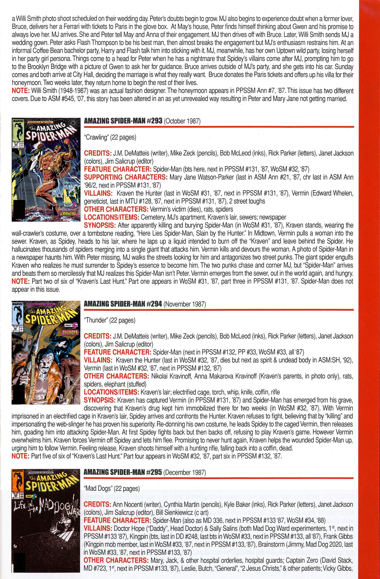 Read online Official Index to the Marvel Universe comic -  Issue #7 - 7