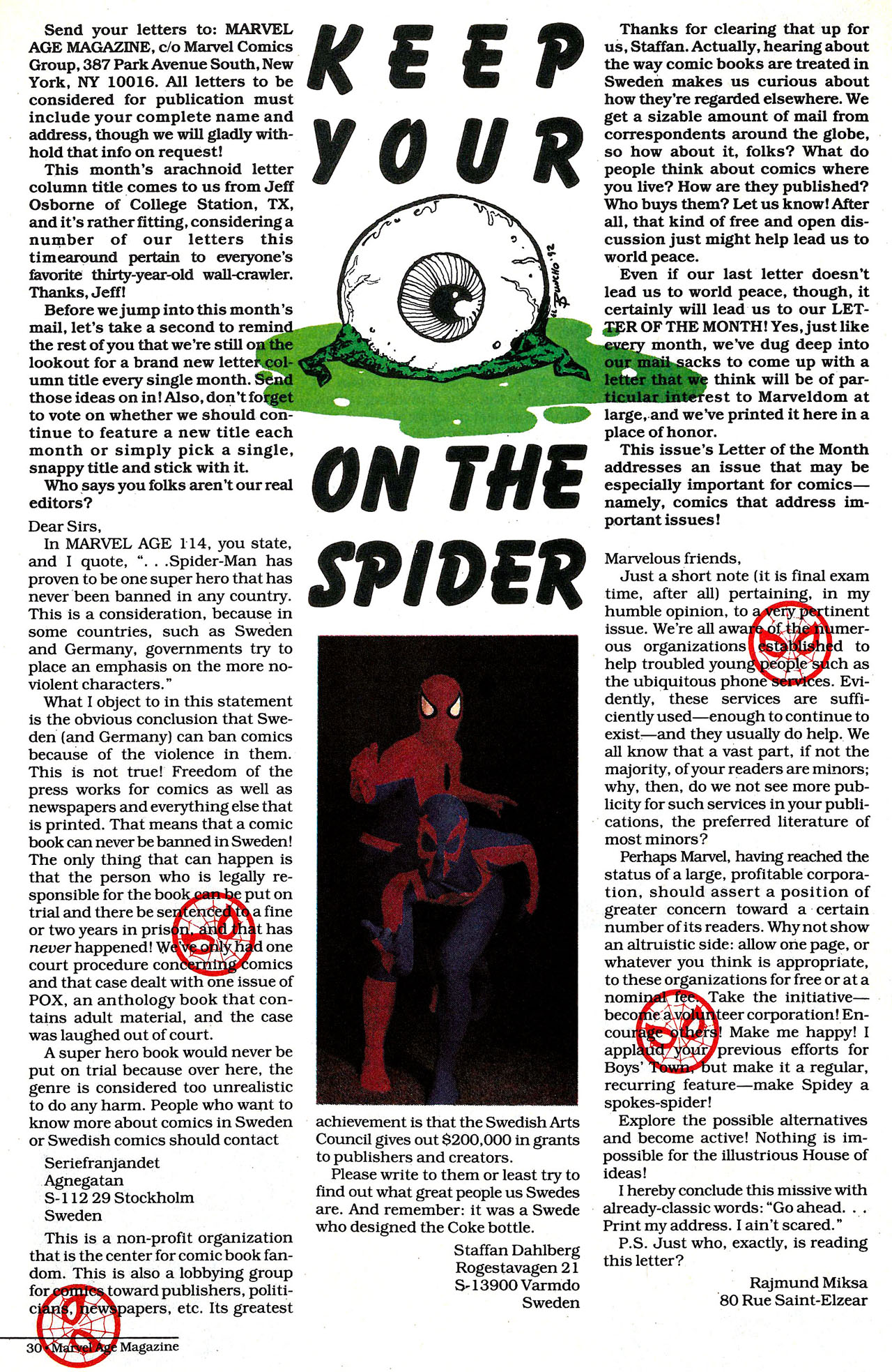 Read online Marvel Age comic -  Issue #119 - 29