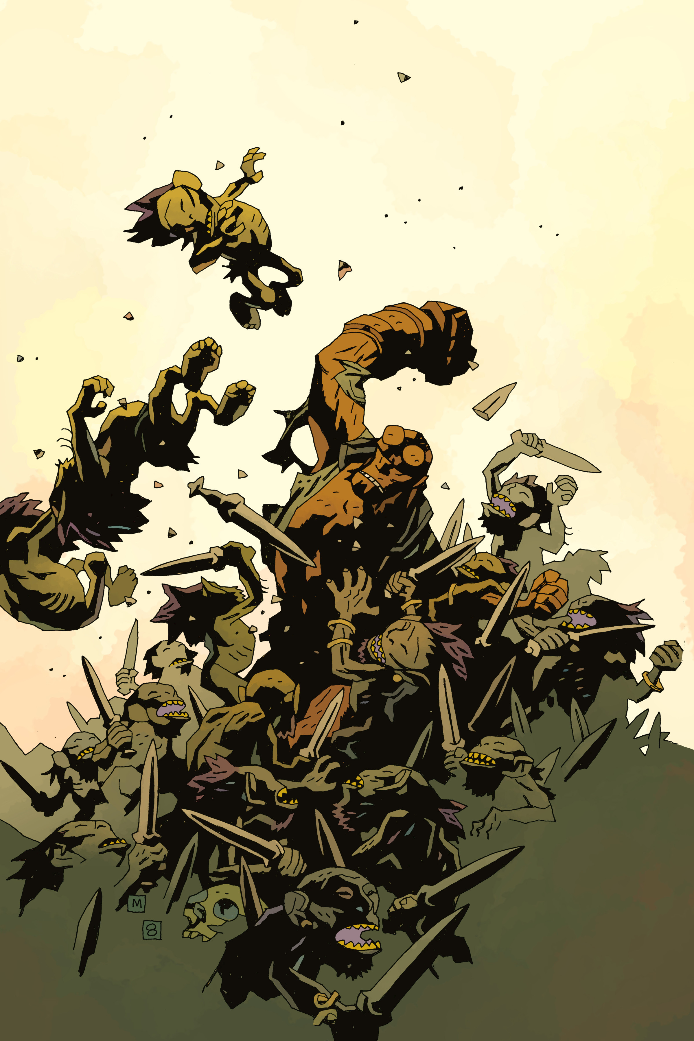 Read online Hellboy: 25 Years of Covers comic -  Issue # TPB (Part 2) - 1