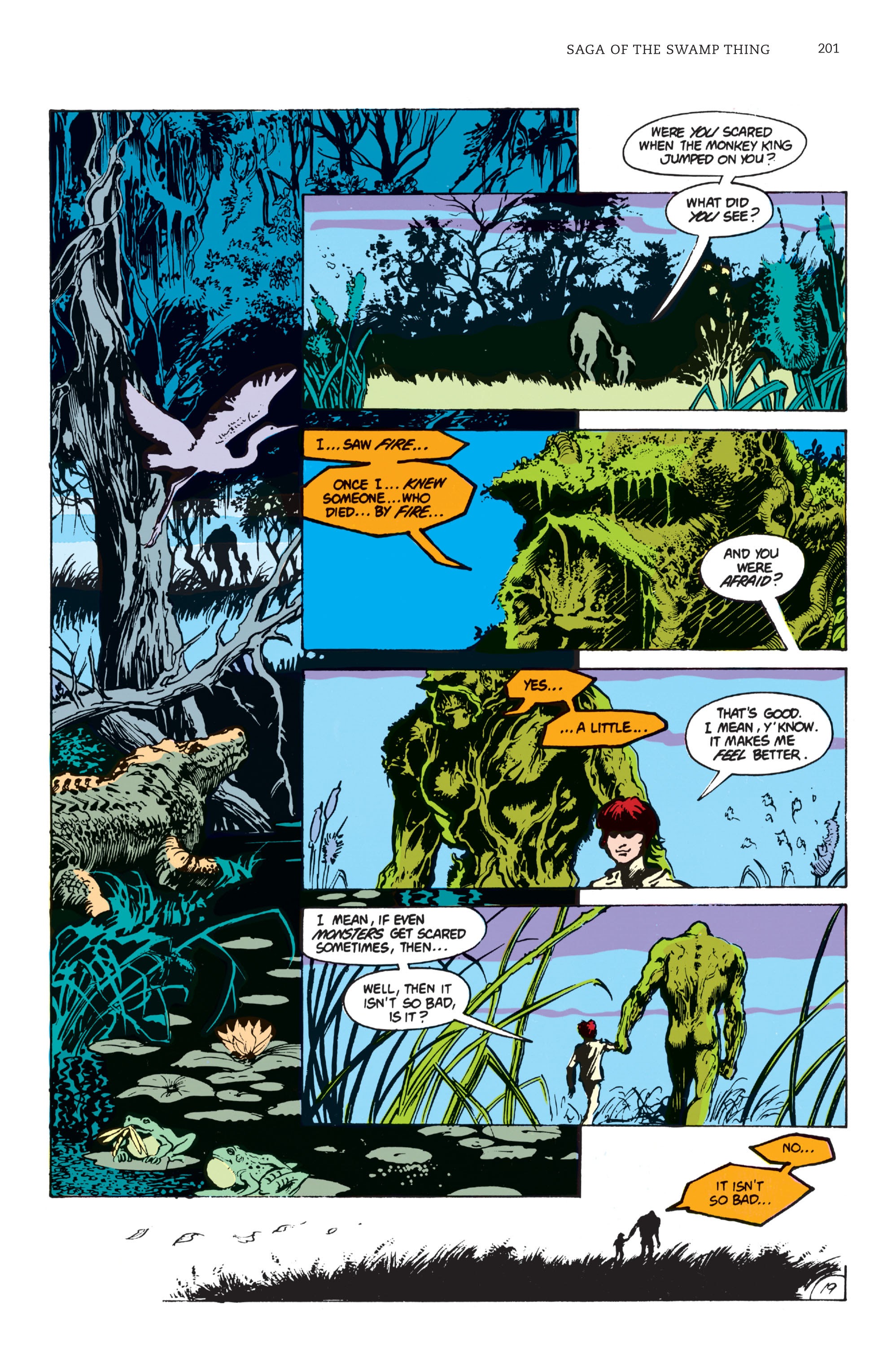 Read online Saga of the Swamp Thing comic -  Issue # TPB 1 (Part 2) - 96
