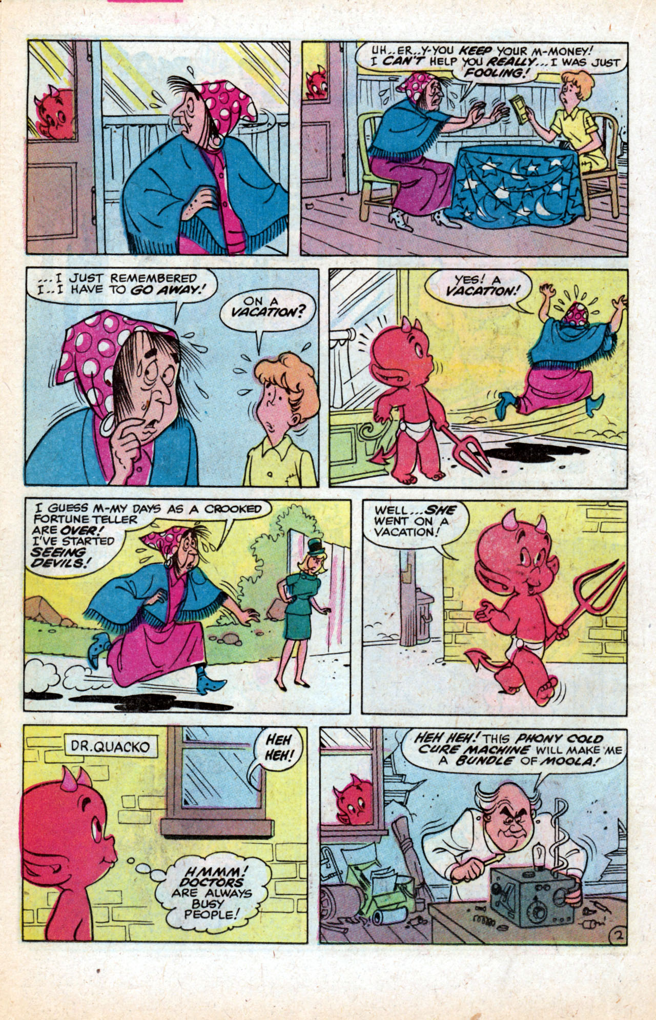 Read online Hot Stuff, the Little Devil comic -  Issue #162 - 22