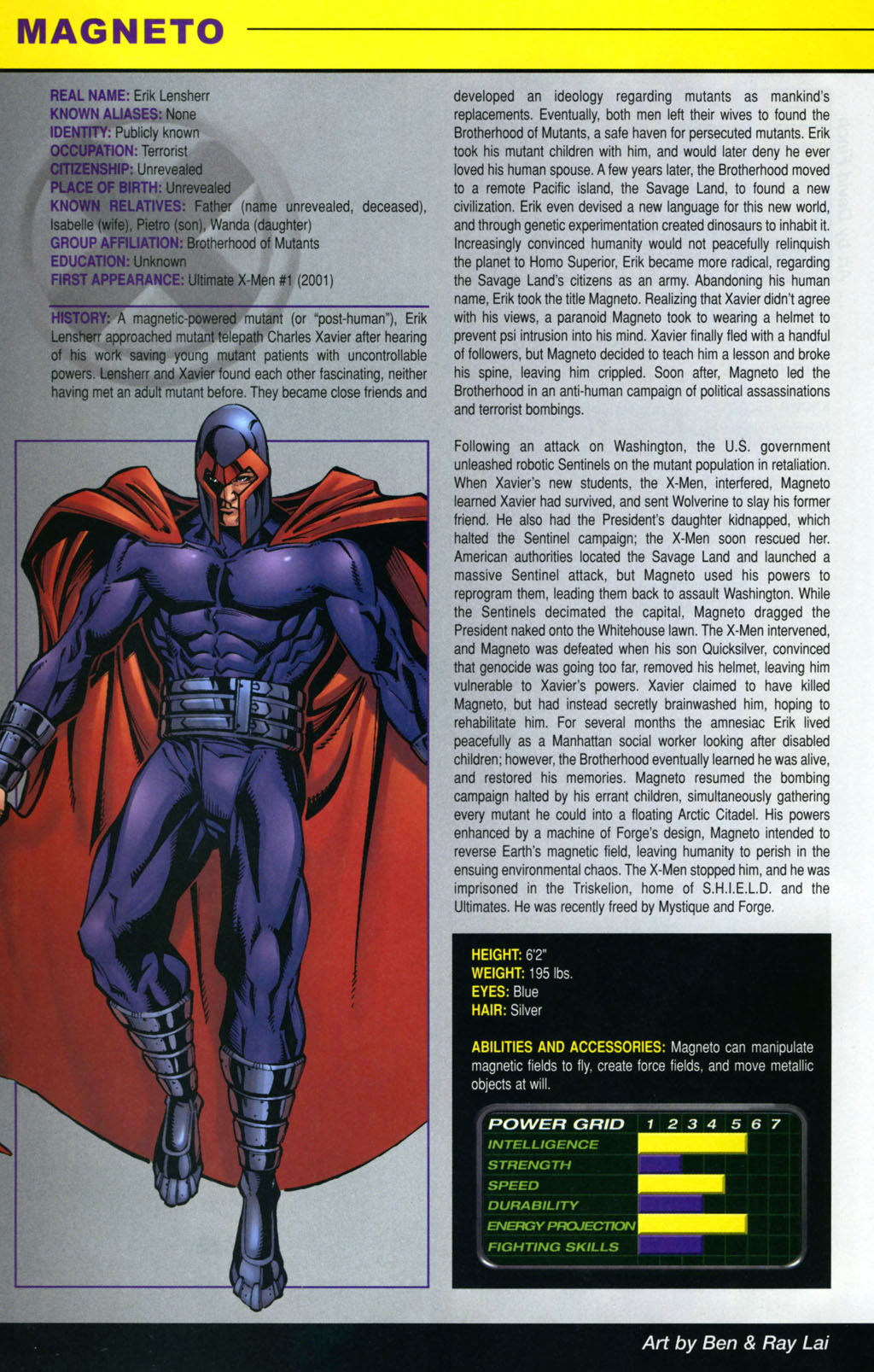 Read online Official Handbook of the Ultimate Marvel Universe: The Ultimates & X-Men 2005 comic -  Issue # Full - 30