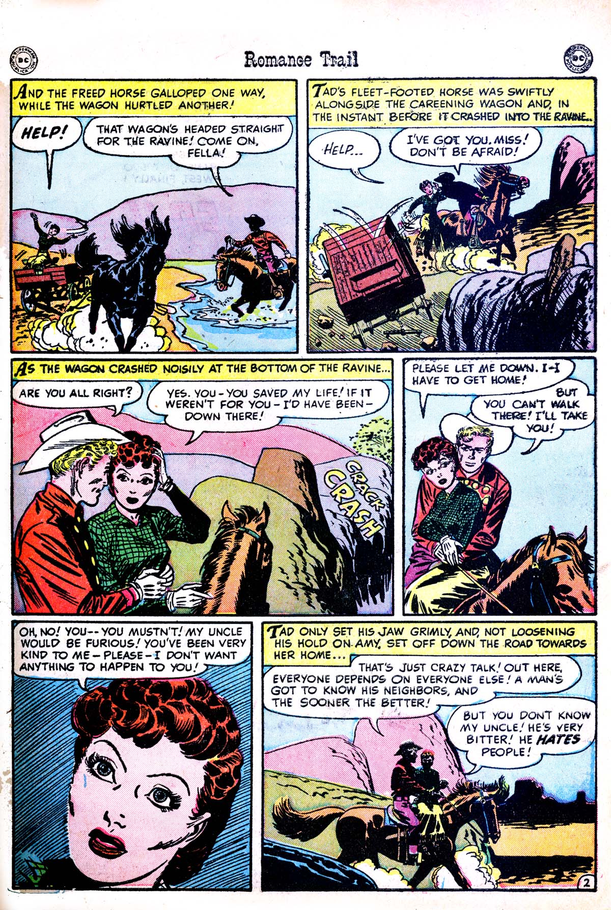 Read online Romance Trail comic -  Issue #2 - 5