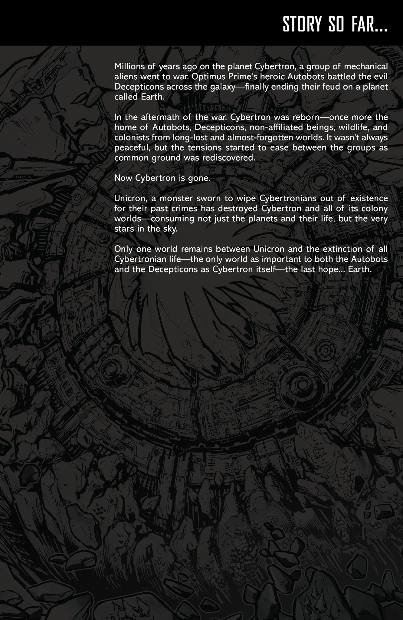 Read online Transformers: Unicron comic -  Issue #5 - 3