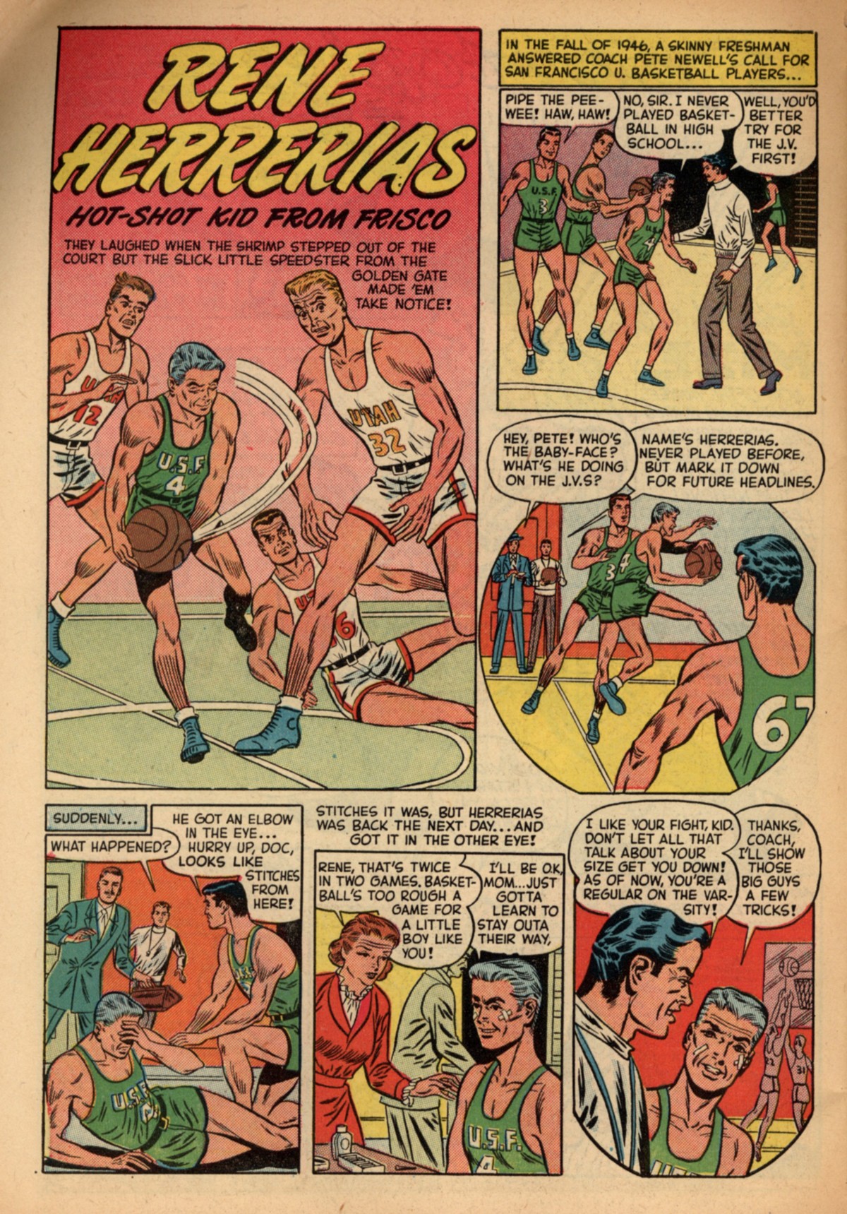 Read online Babe Ruth Sports Comics comic -  Issue #6 - 29