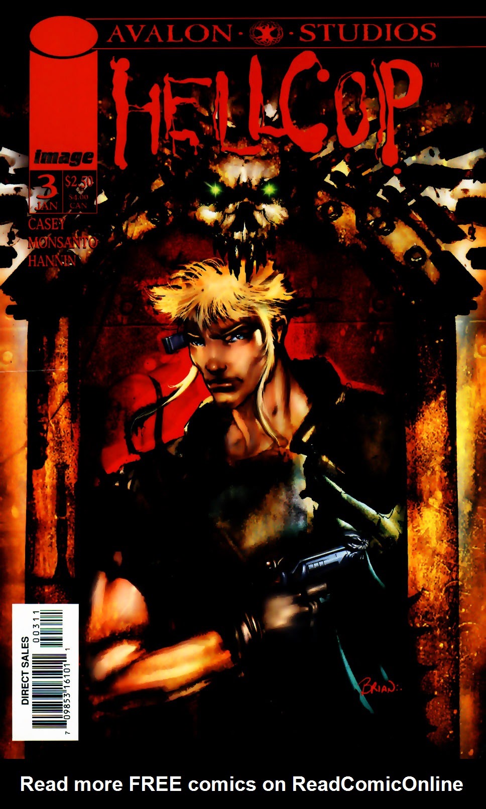 Read online Hellcop comic -  Issue #3 - 1
