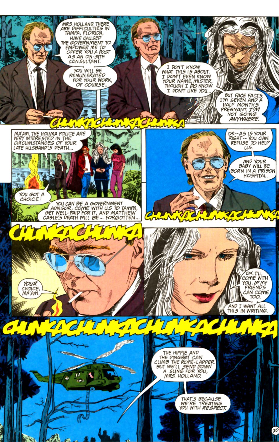 Read online Swamp Thing (1982) comic -  Issue # _Annual 5 - 20