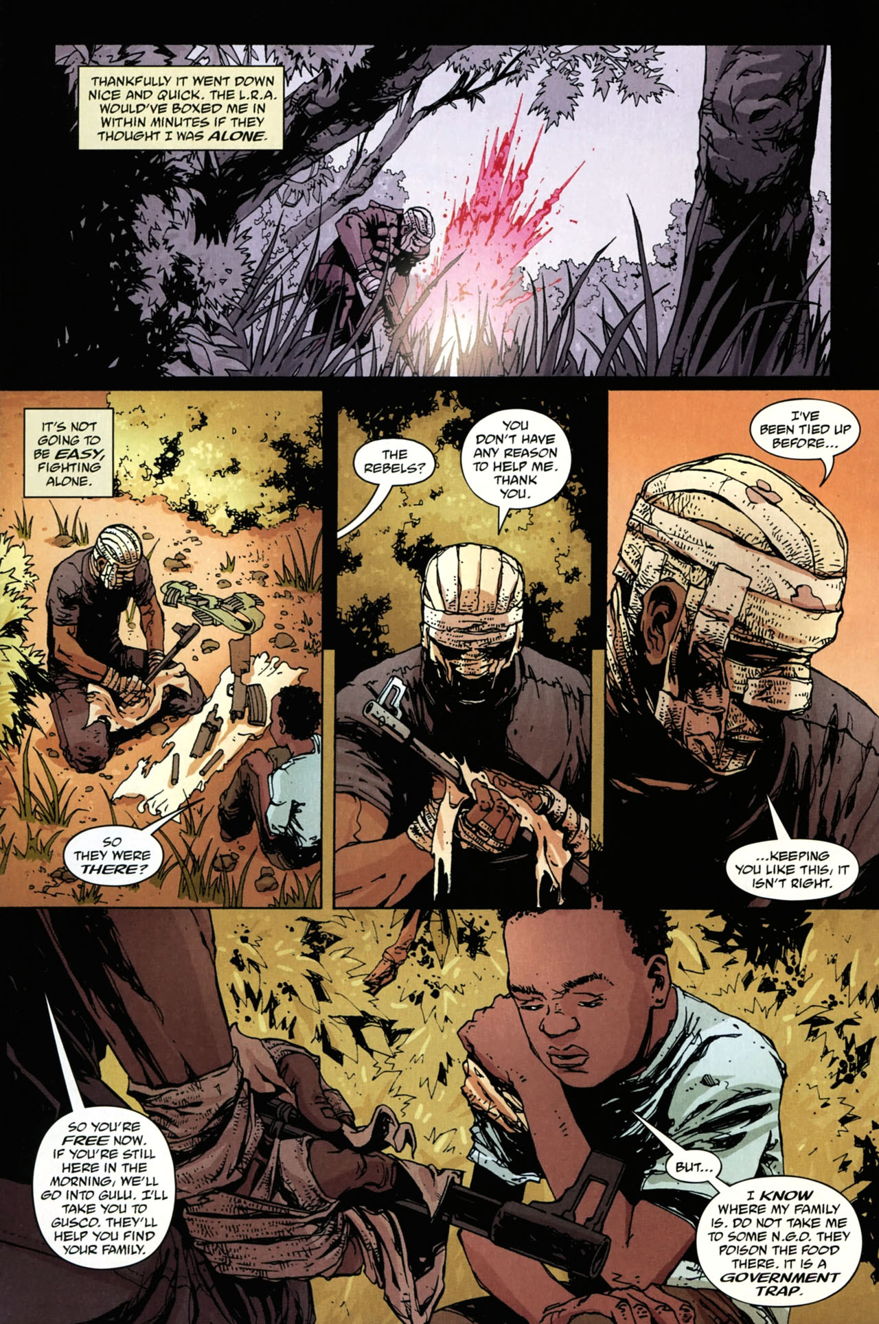 Read online Unknown Soldier (2008) comic -  Issue #8 - 9