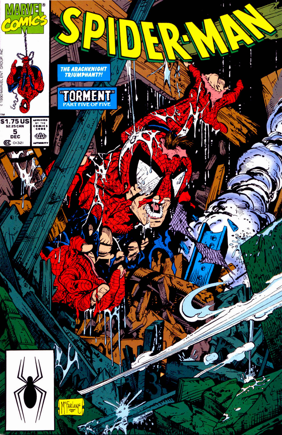 Read online Spider-Man (1990) comic -  Issue #5 - Torment Part 5 - 1