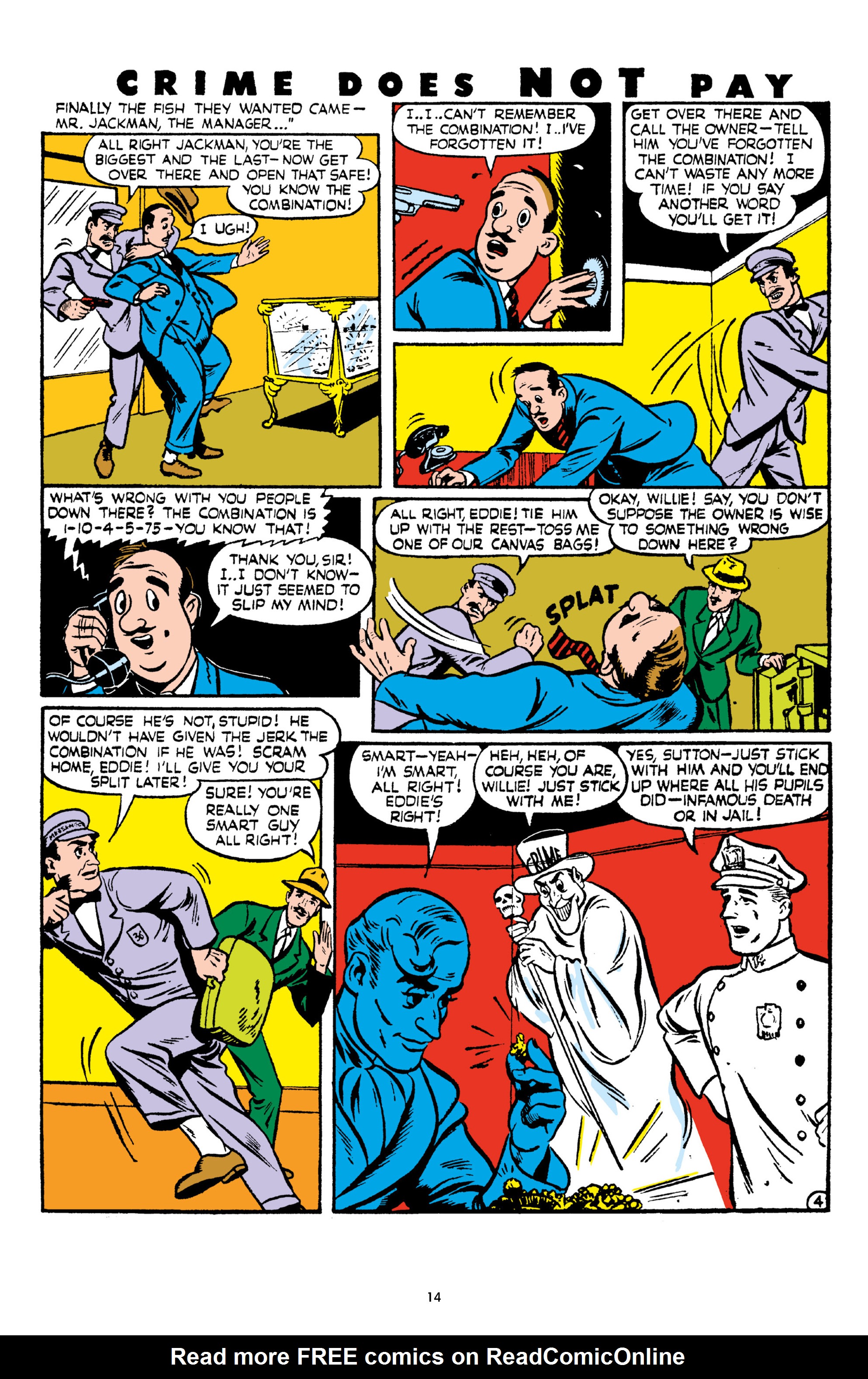 Read online Crime Does Not Pay Archives comic -  Issue # TPB 6 (Part 1) - 16