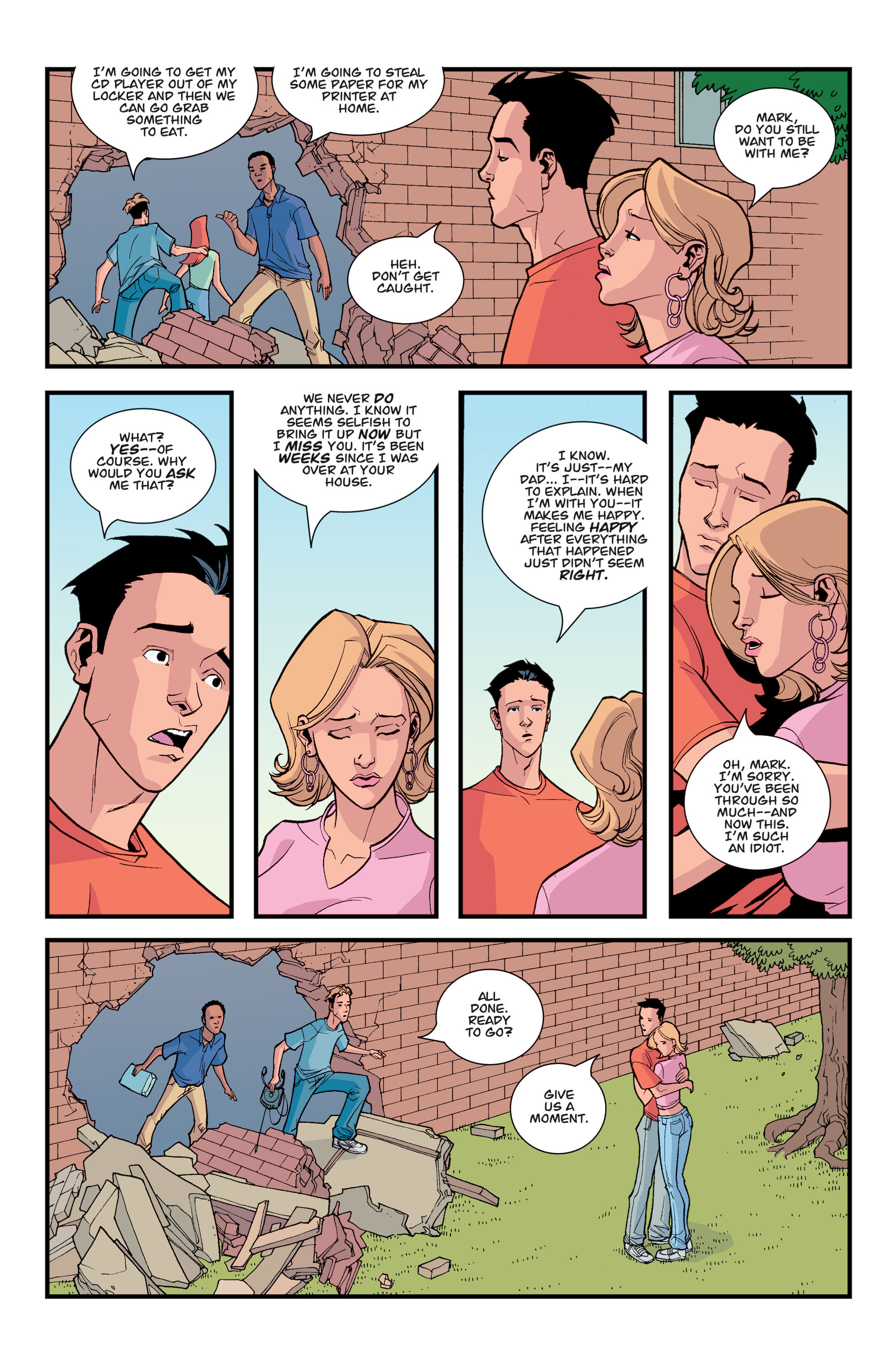 Read online Invincible comic -  Issue # _TPB 4 - Head of The Class - 77