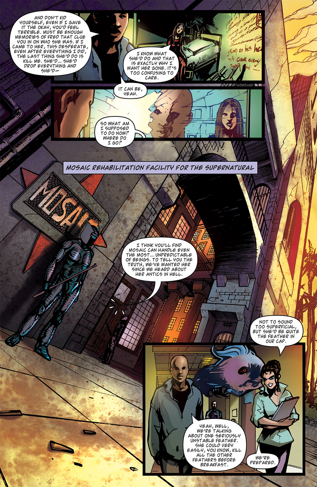 Read online Angel comic -  Issue #23 - 21