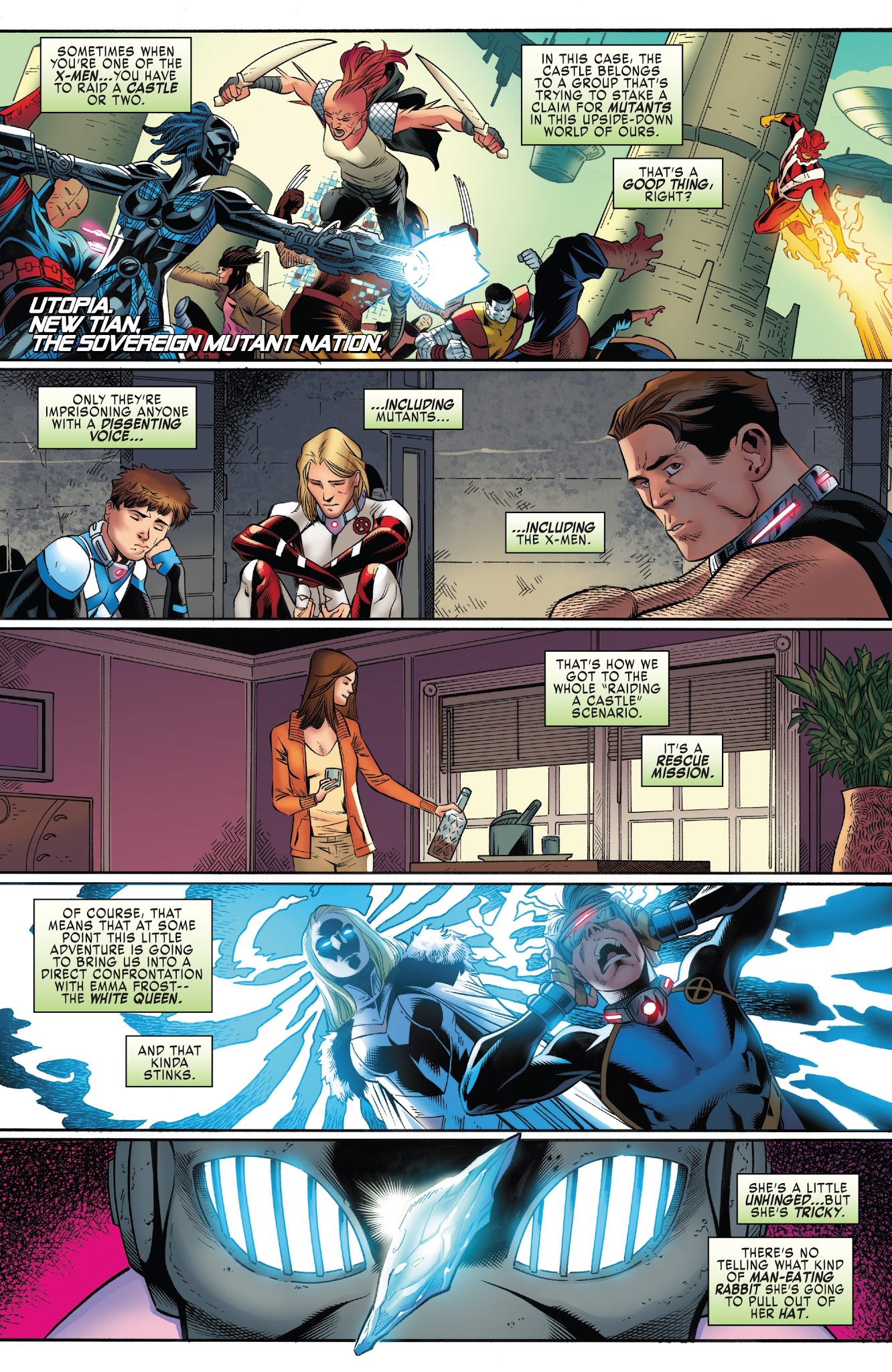 Read online X-Men: Blue comic -  Issue #9 - 3