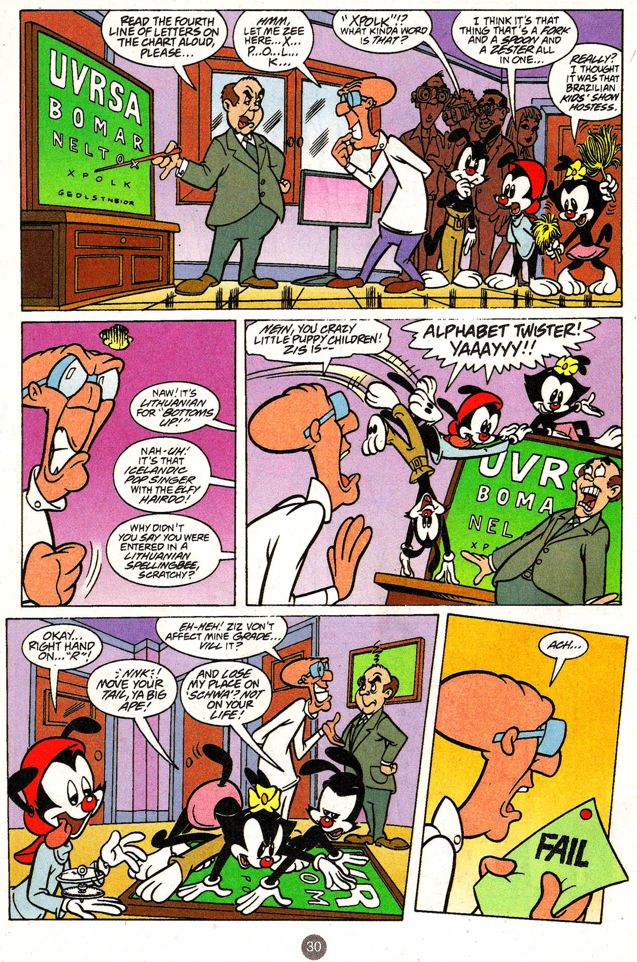 Read online Animaniacs comic -  Issue #40 - 31