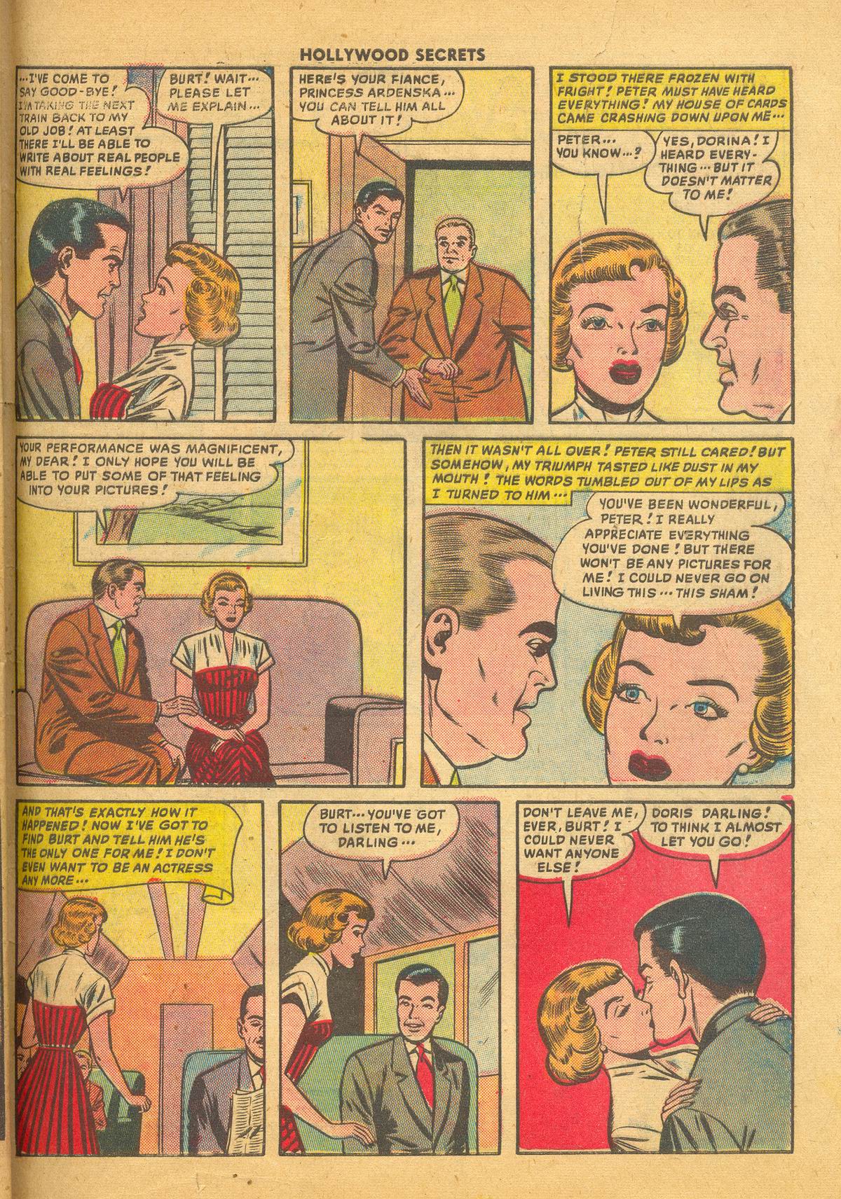 Read online Hollywood Secrets comic -  Issue #1 - 33