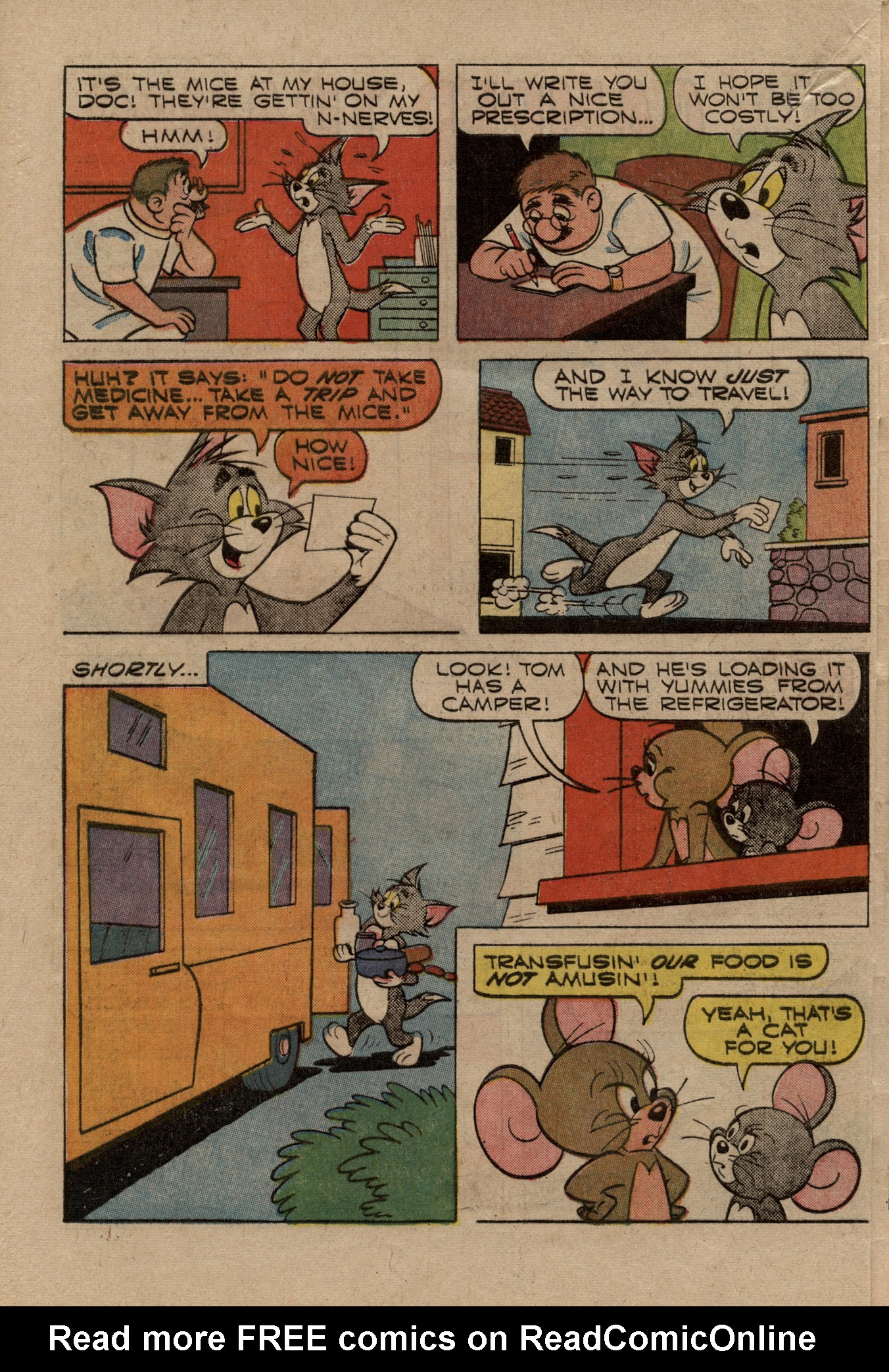 Read online Tom and Jerry comic -  Issue #252 - 28