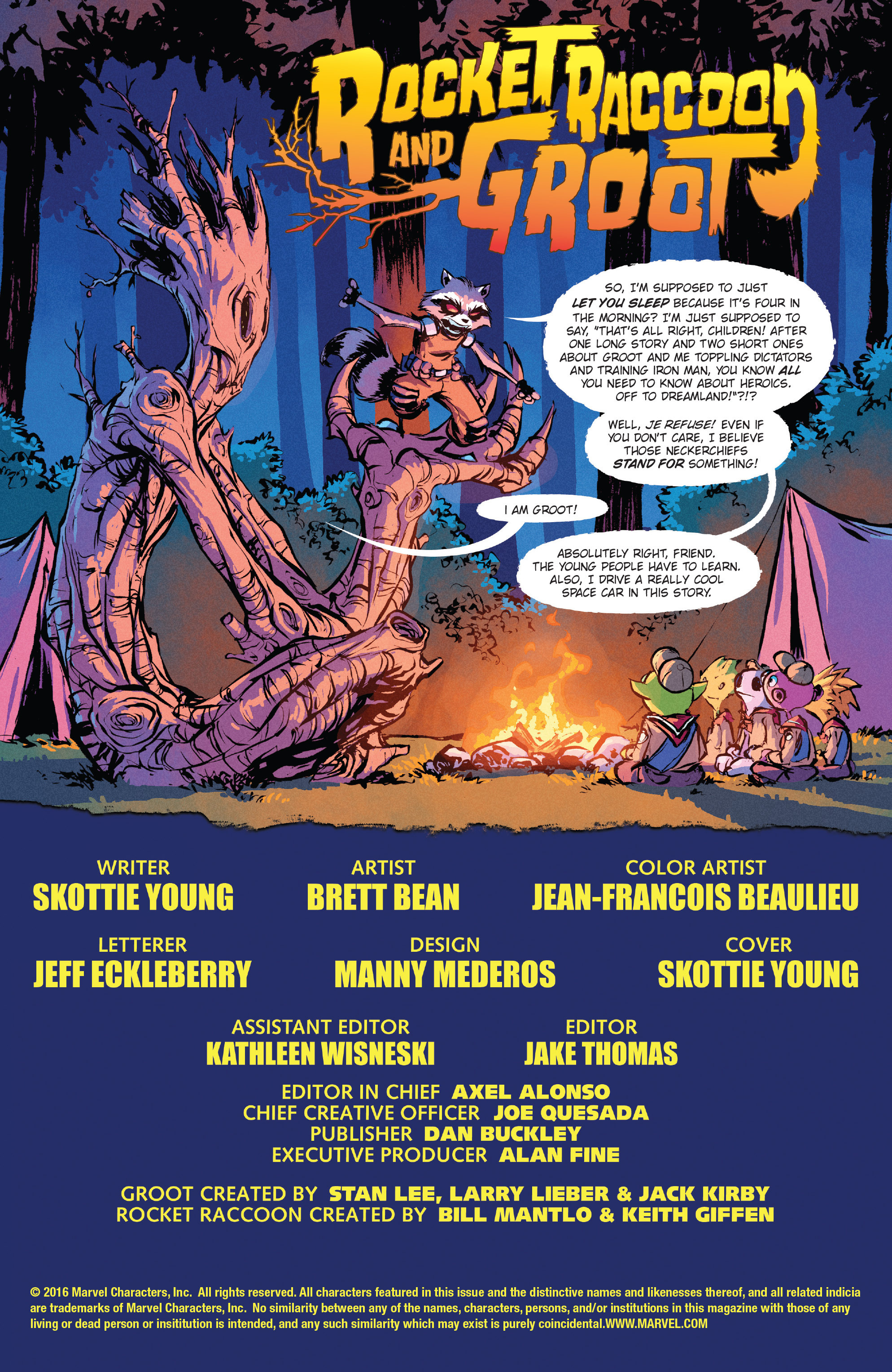 Read online Rocket Raccoon & Groot comic -  Issue #6 - 2