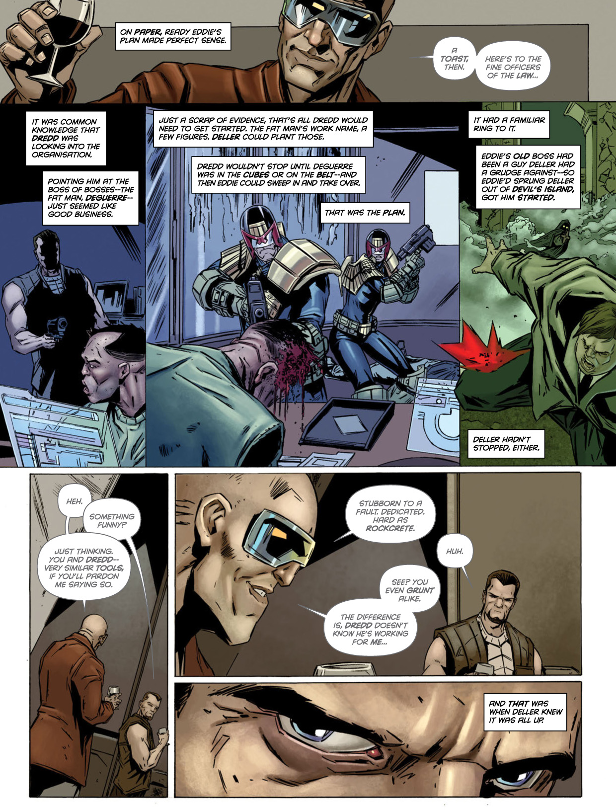 Read online Judge Dredd Megazine (Vol. 5) comic -  Issue #357 - 6