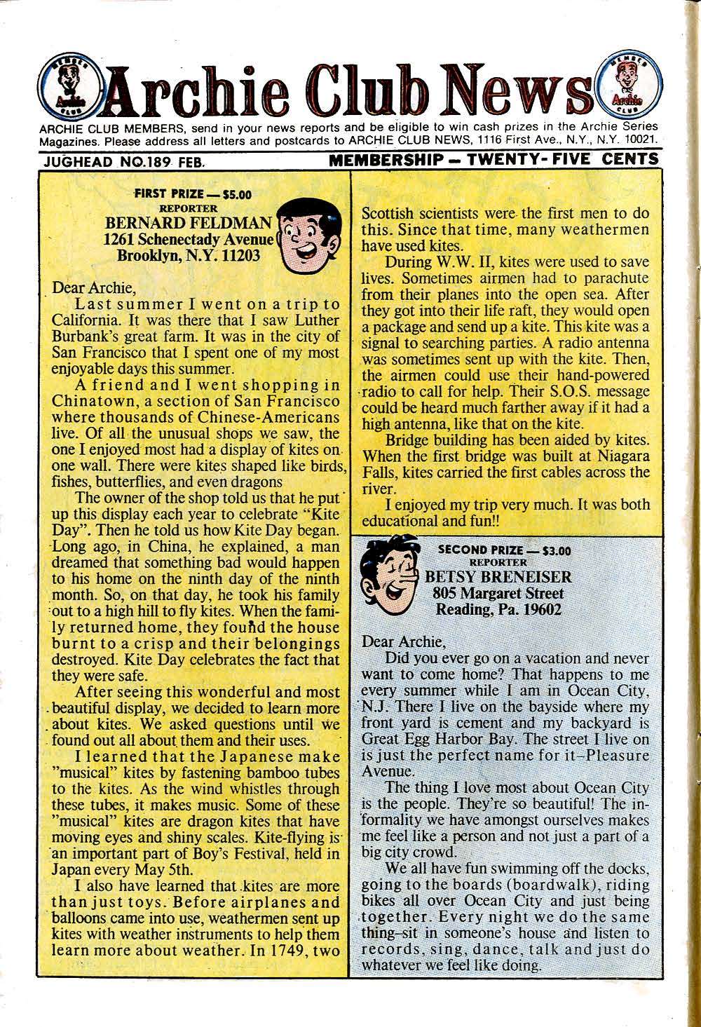 Read online Jughead (1965) comic -  Issue #189 - 10