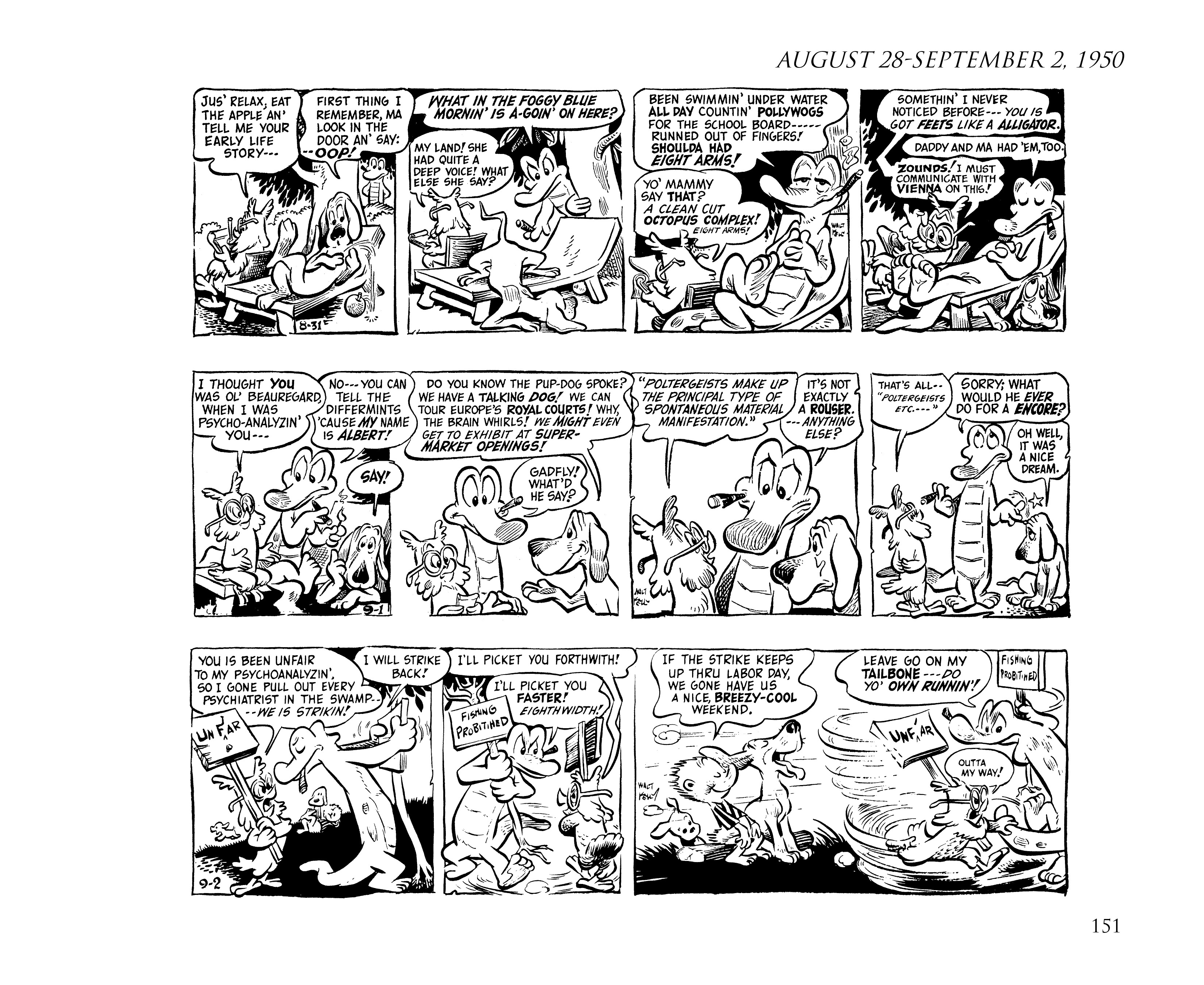 Read online Pogo by Walt Kelly: The Complete Syndicated Comic Strips comic -  Issue # TPB 1 (Part 2) - 69
