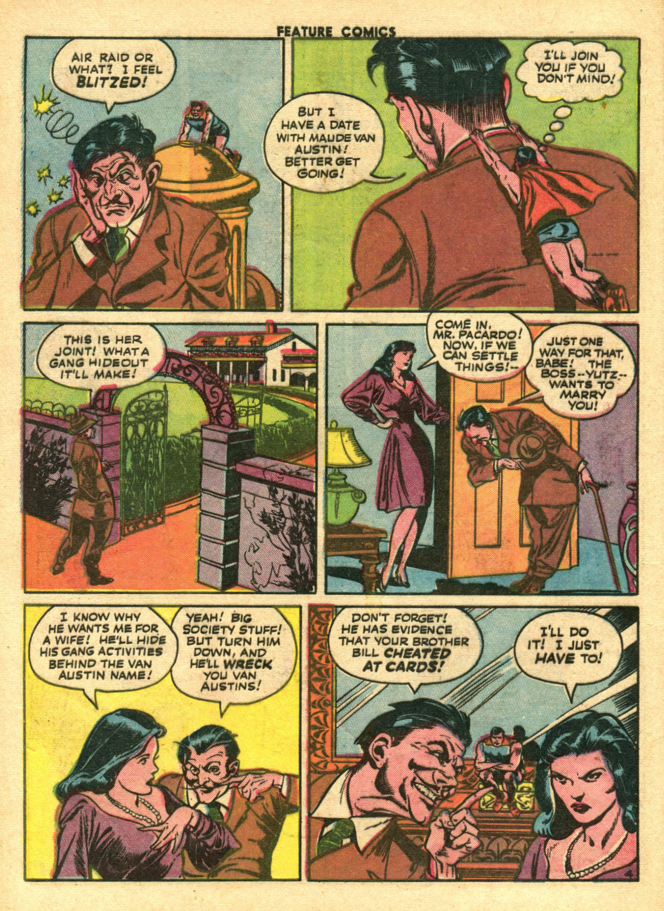 Read online Feature Comics comic -  Issue #75 - 6