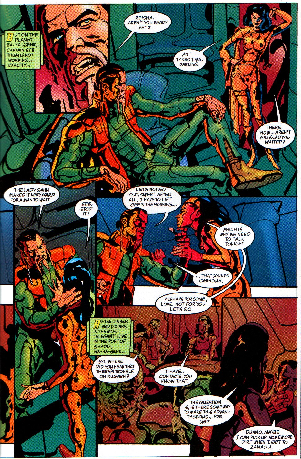 Read online John Jakes' Mulkon Empire comic -  Issue #3 - 11