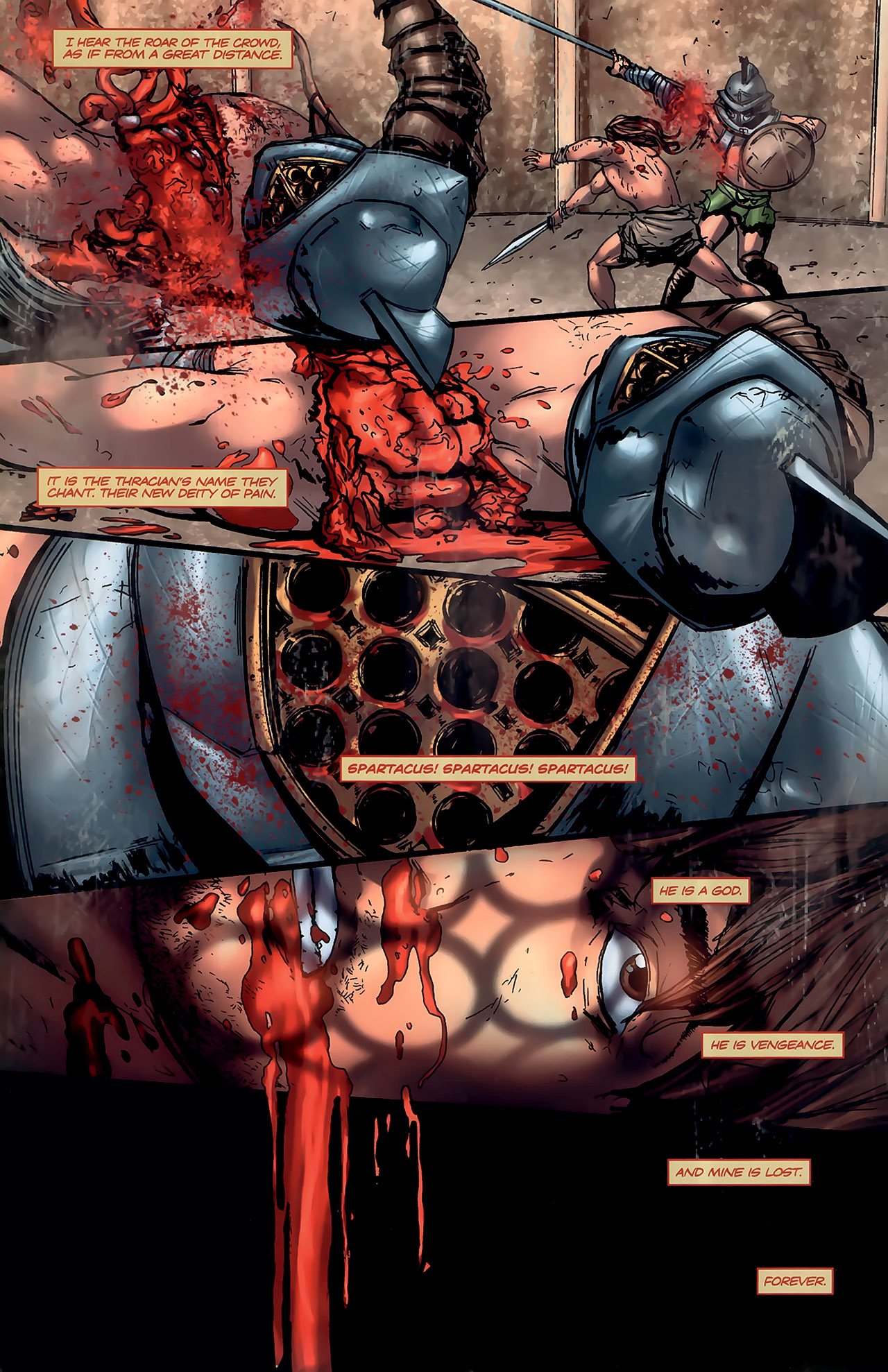 Read online Spartacus comic -  Issue #1 - 22