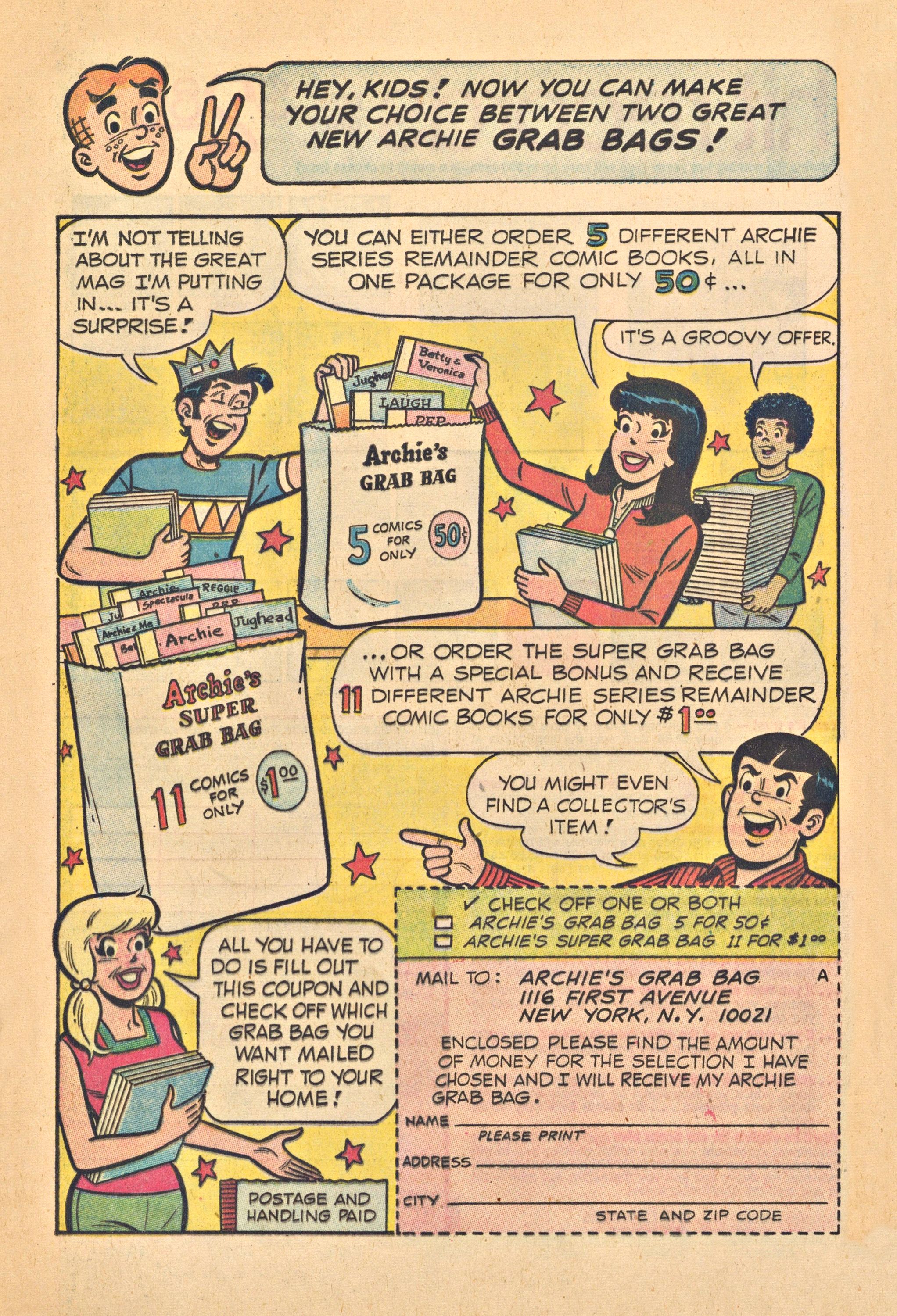 Read online Archie's Joke Book Magazine comic -  Issue #175 - 12