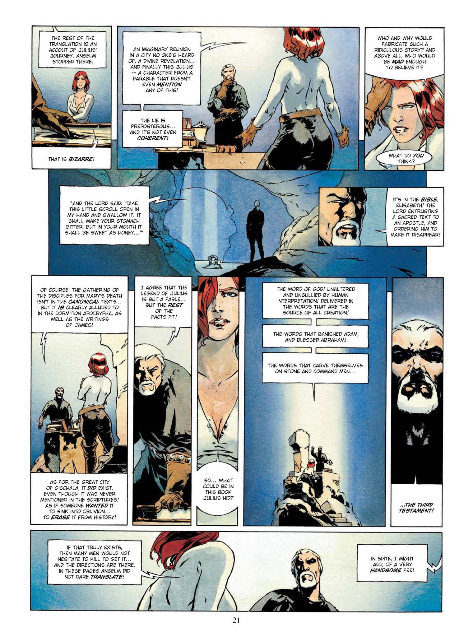 Read online The Third Testament comic -  Issue #2 - 21