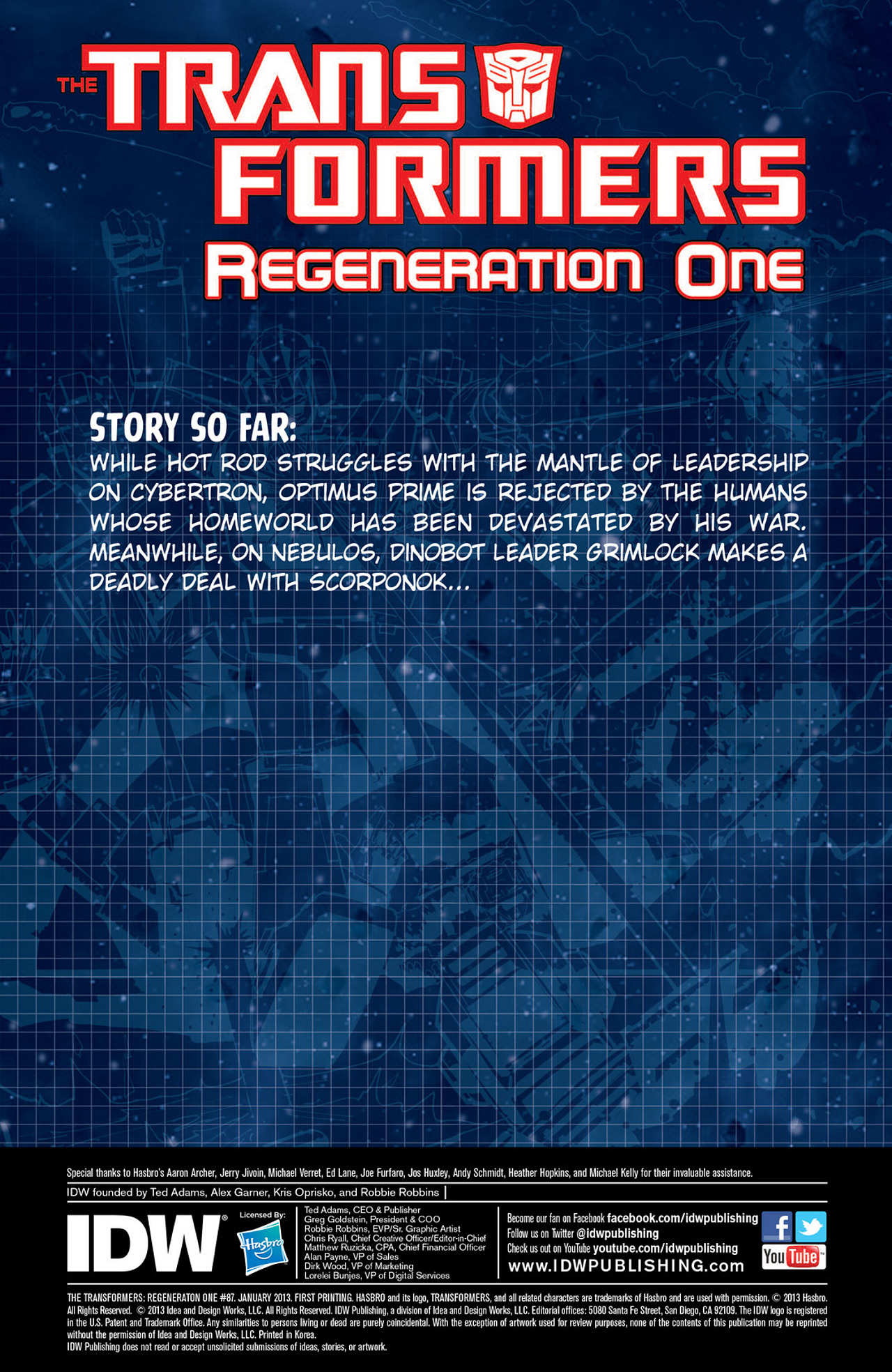 Read online The Transformers: Regeneration One comic -  Issue #87 - 3