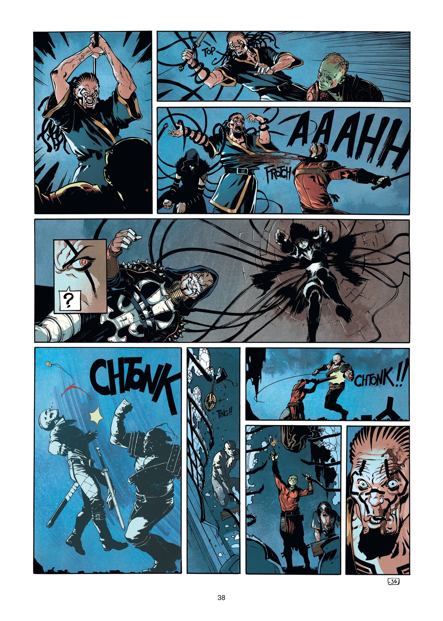 Read online Angor comic -  Issue #5 - 38