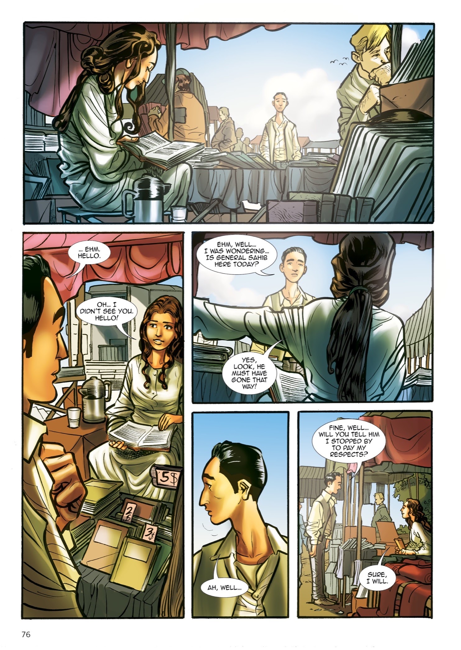 Read online The Kite Runner comic -  Issue # TPB - 77