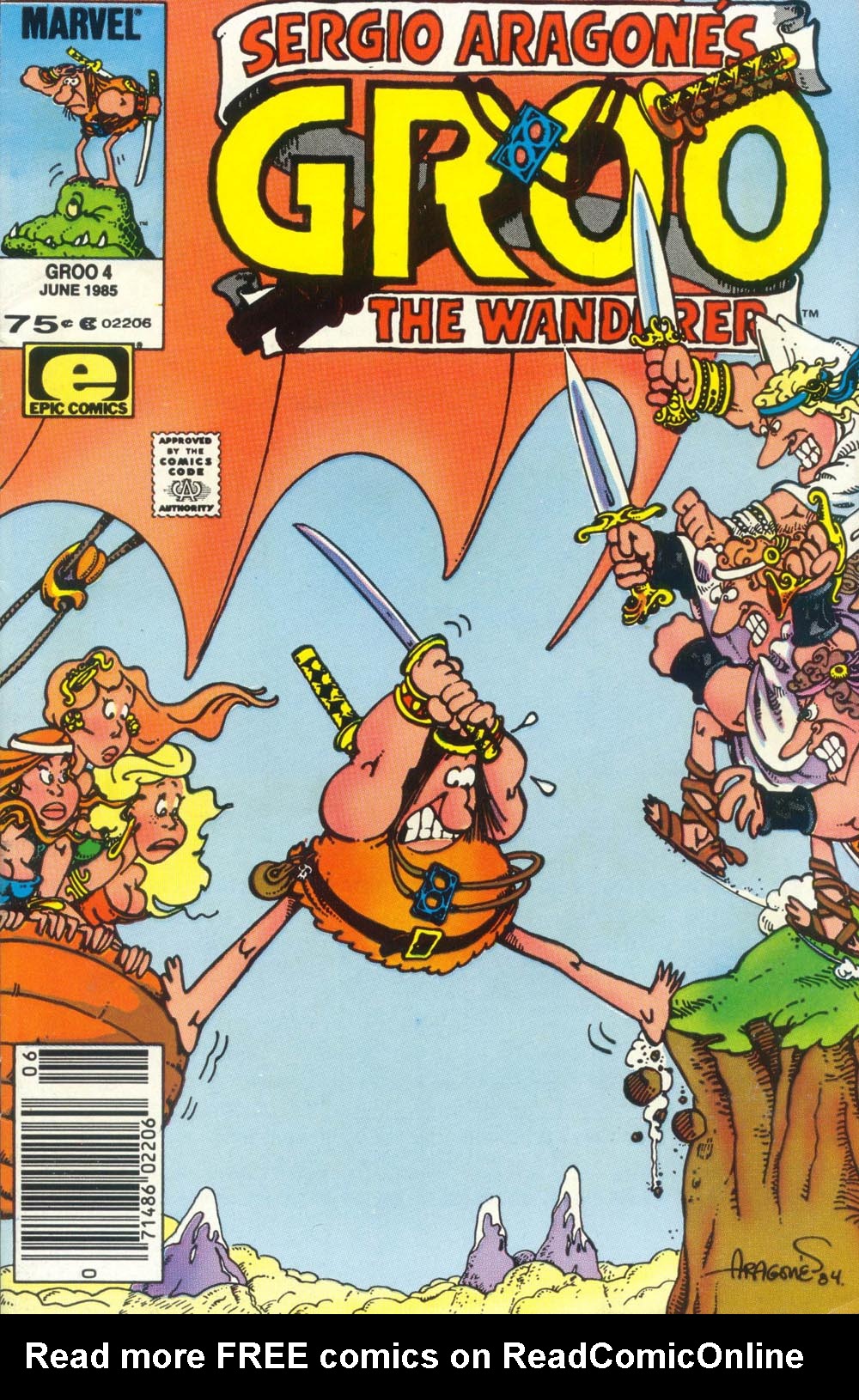 Read online Sergio Aragonés Groo the Wanderer comic -  Issue #4 - 1