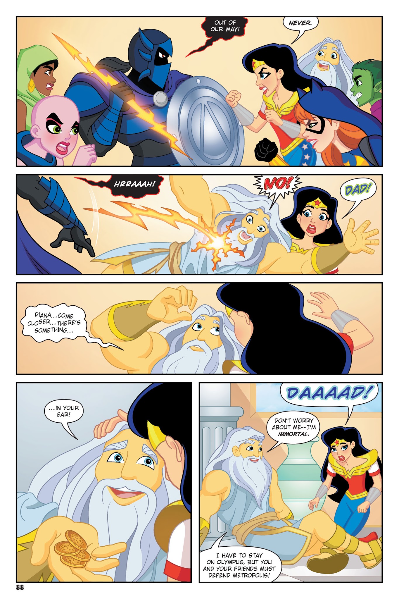 Read online DC Super Hero Girls: Summer Olympus comic -  Issue # TPB - 86