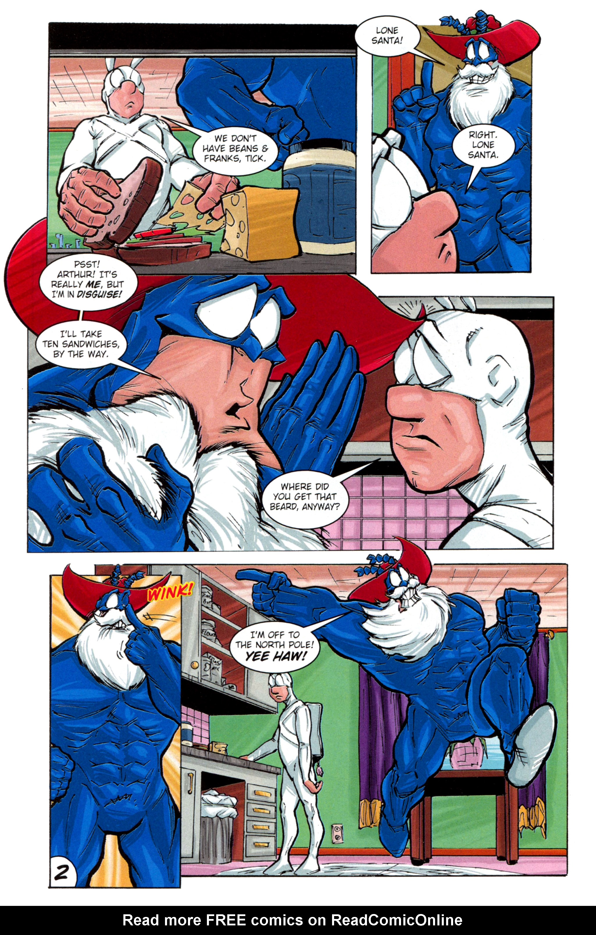 Read online Free Comic Book Day 2014 comic -  Issue # The Tick - 30