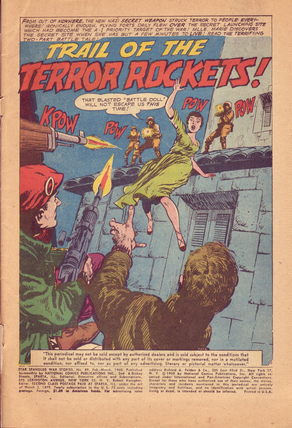 Read online Star Spangled War Stories (1952) comic -  Issue #89 - 3