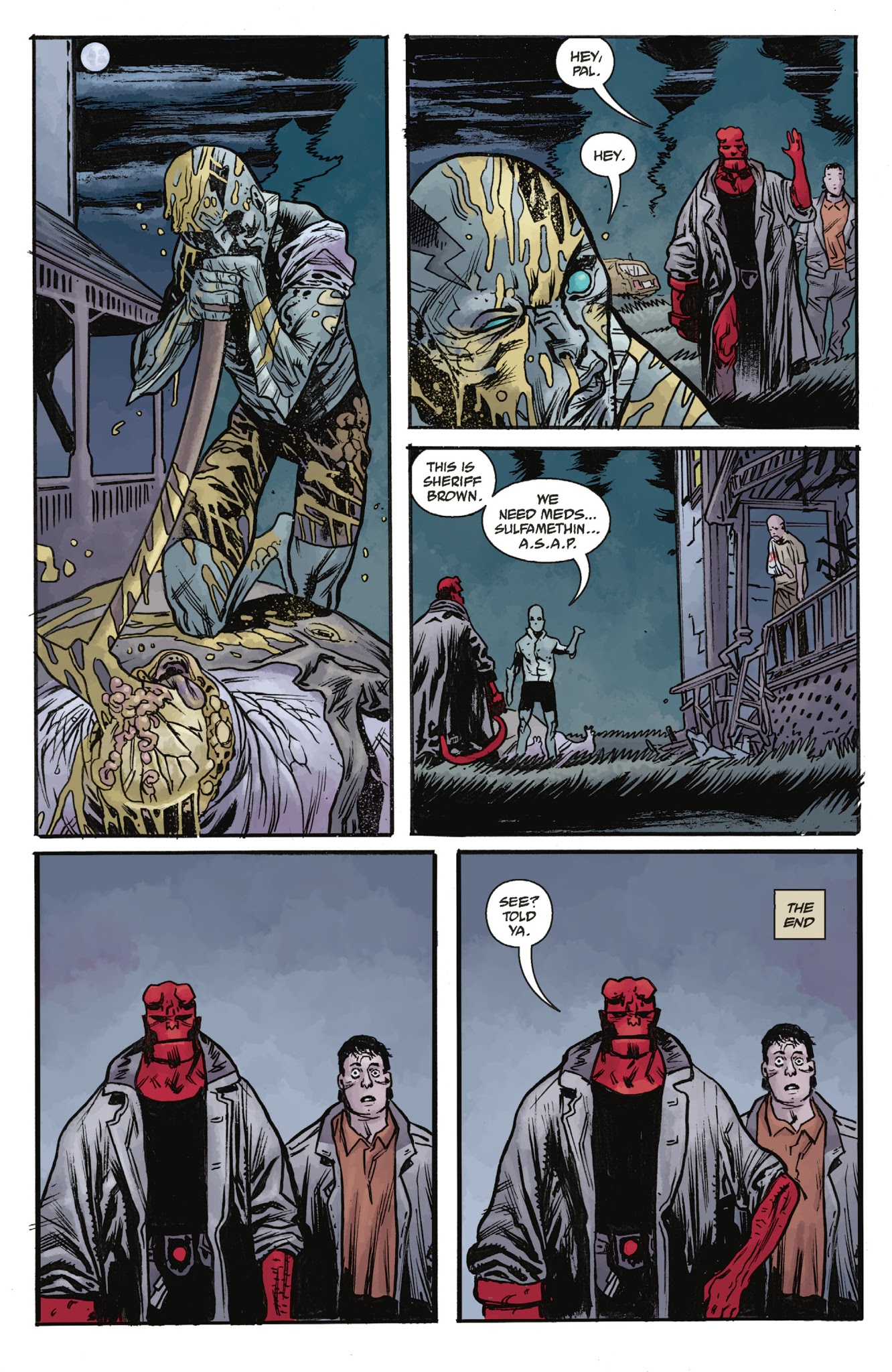 Read online Abe Sapien: The Devil Does Not Jest and Other Stories comic -  Issue # TPB - 122