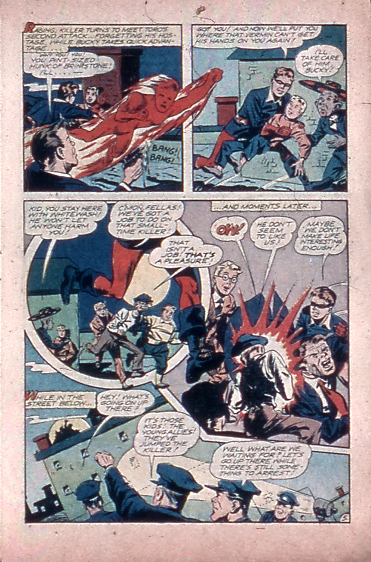 Read online Mystic Comics (1944) comic -  Issue #4 - 7