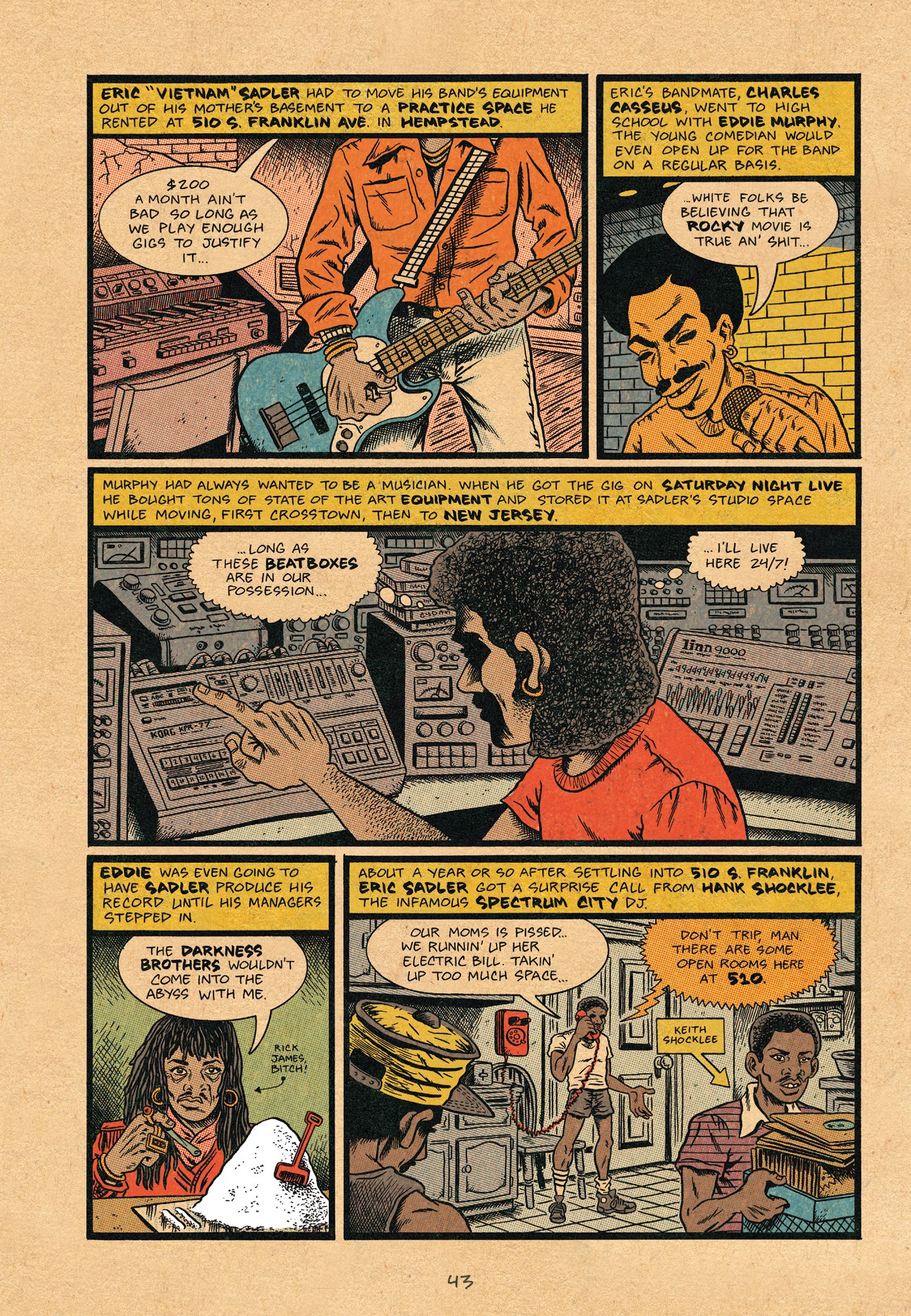 Read online Hip Hop Family Tree (2013) comic -  Issue # TPB 3 - 45
