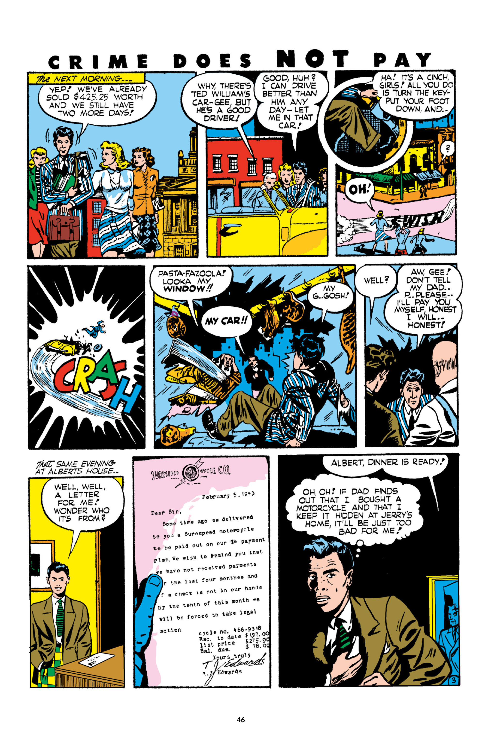 Read online Crime Does Not Pay Archives comic -  Issue # TPB 2 (Part 1) - 46